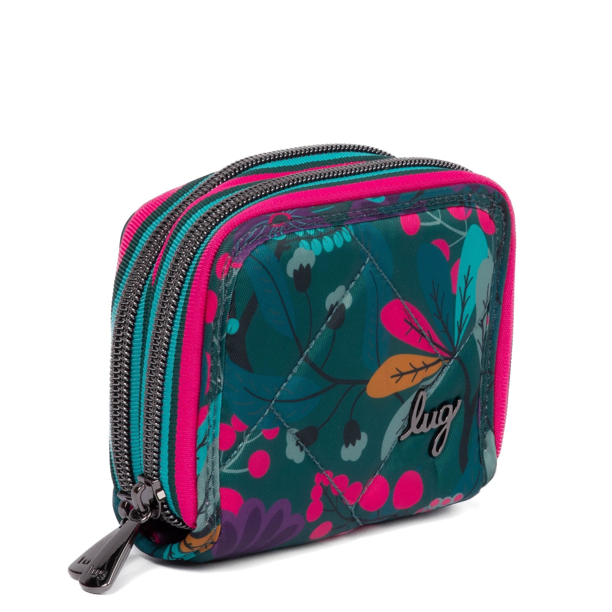 Splits SE RFID Wallet - EVERMORE FLORA GREEN - SplitsSE_EvermoreFloraGreen_02