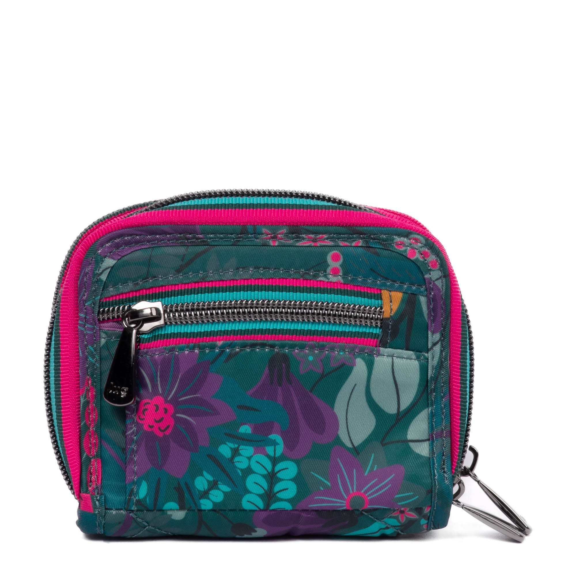 Splits SE RFID Wallet - EVERMORE FLORA GREEN - SplitsSE_EvermoreFloraGreen_04