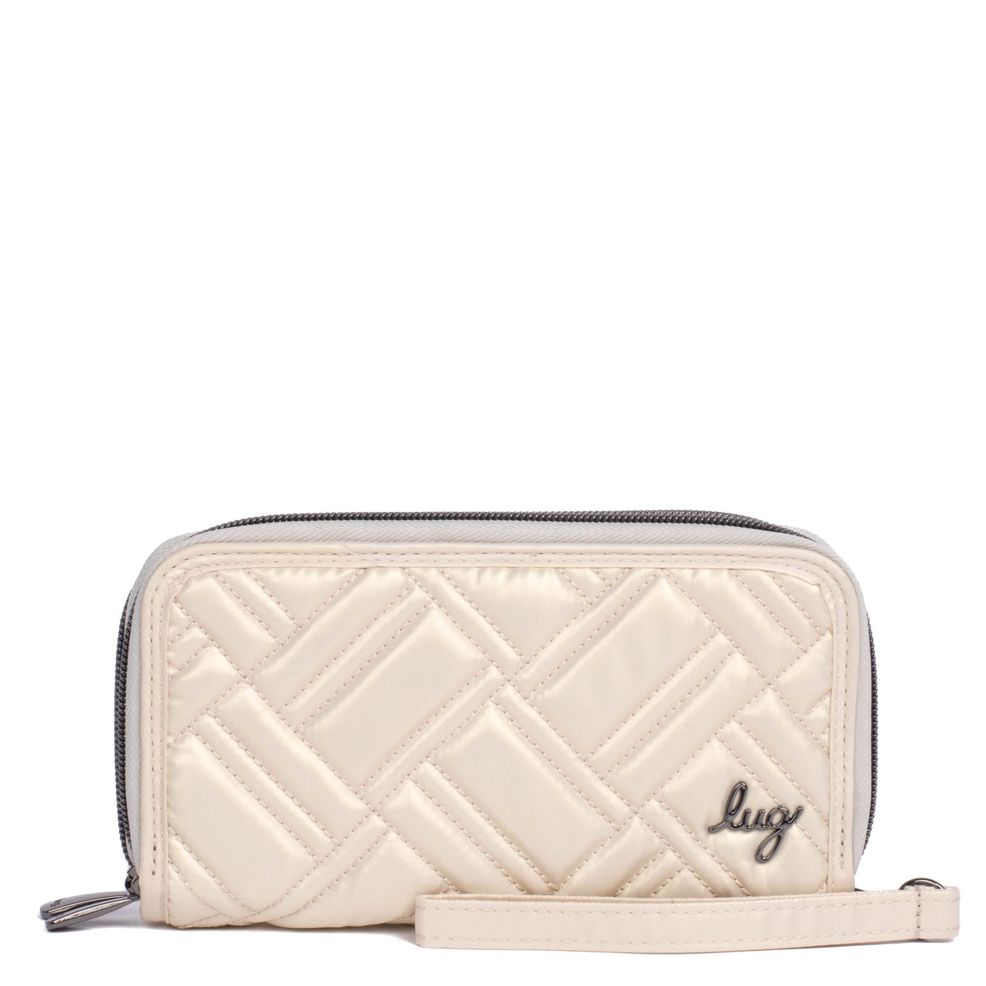 Splits XL Wristlet RFID Wallet - METALLIC CHAMPAGNE - SplitsXL_MetallicChampagne_01