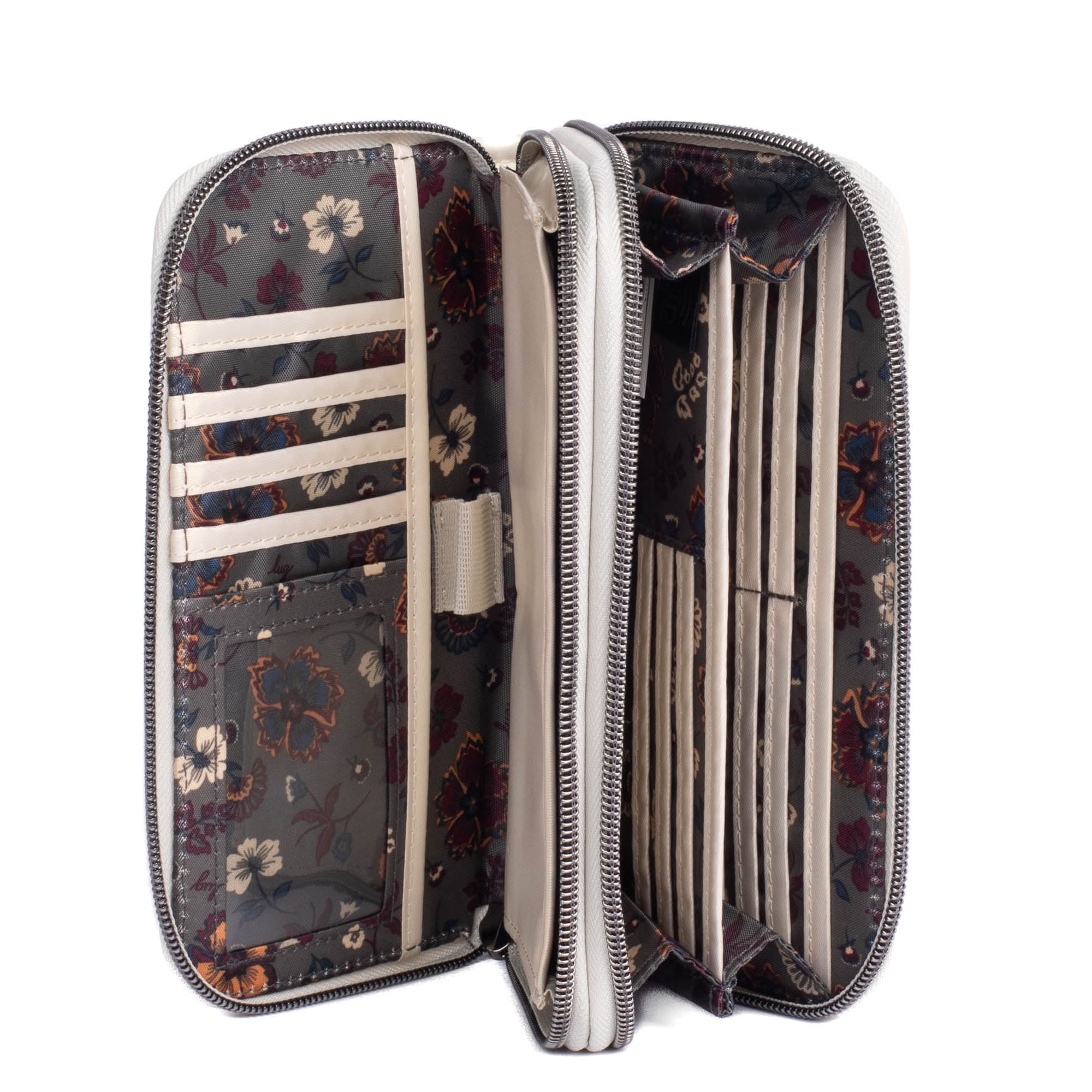 Splits XL Wristlet RFID Wallet - METALLIC CHAMPAGNE - SplitsXL_MetallicChampagne_04