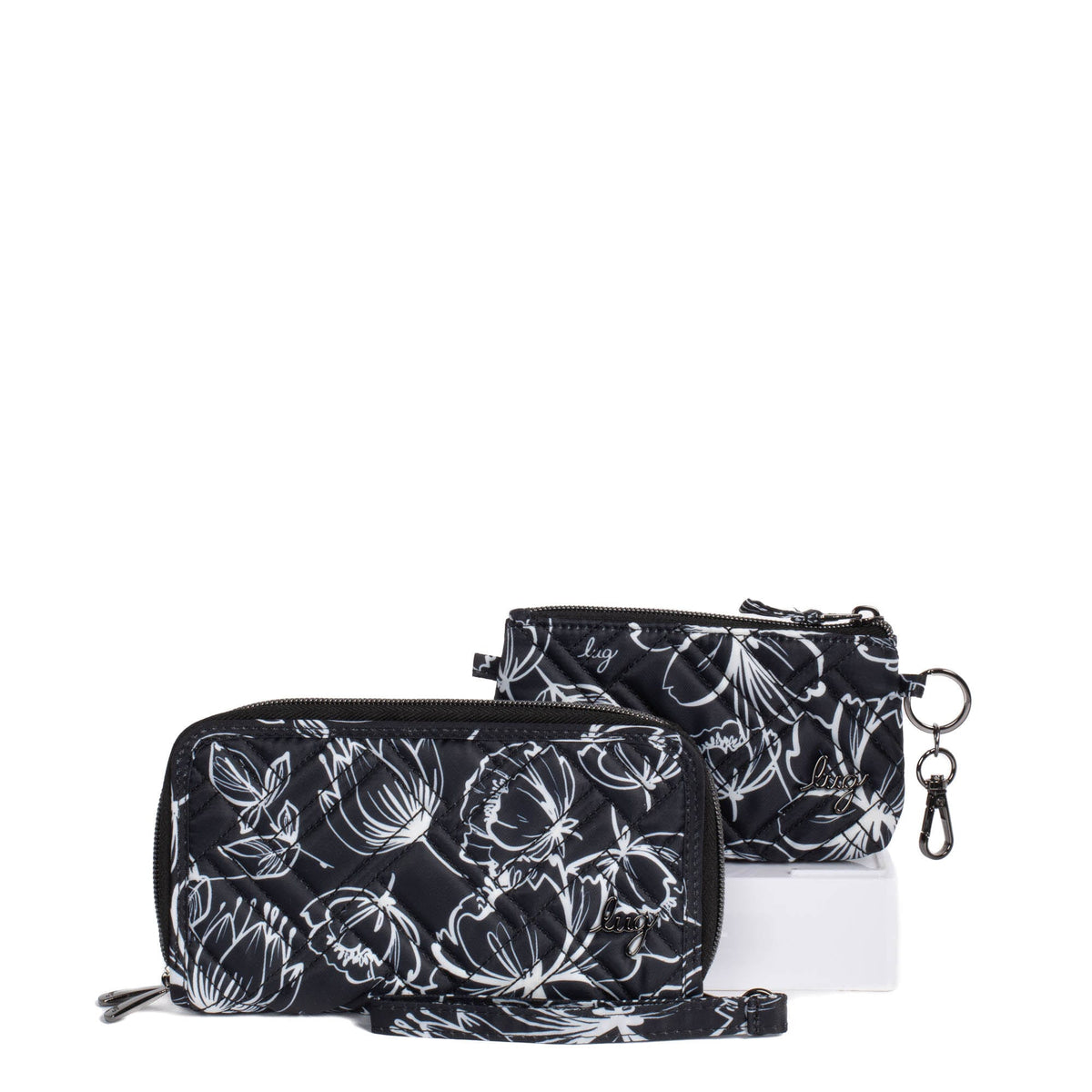 Splits XL &amp; Metro XL Set - OUTLINE FLORAL BLACK - SplitsXL_MetroXL_OutlineBlackFloral_01