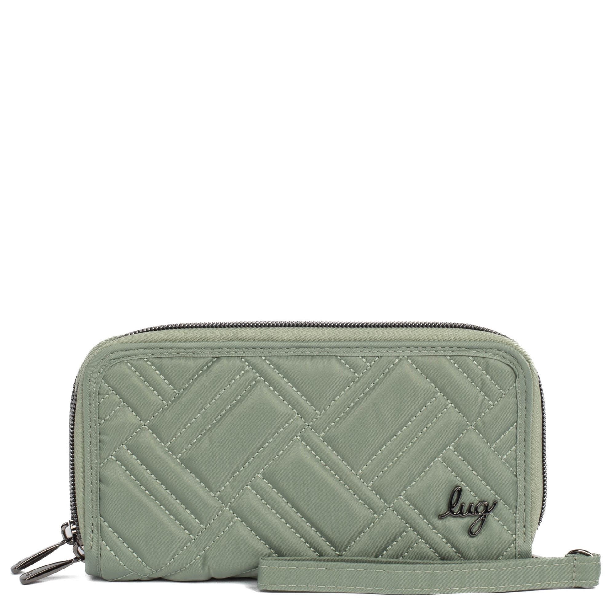 Splits XL Wristlet RFID Wallet - SAGE GREEN - SplitsXL_SageGreen_01