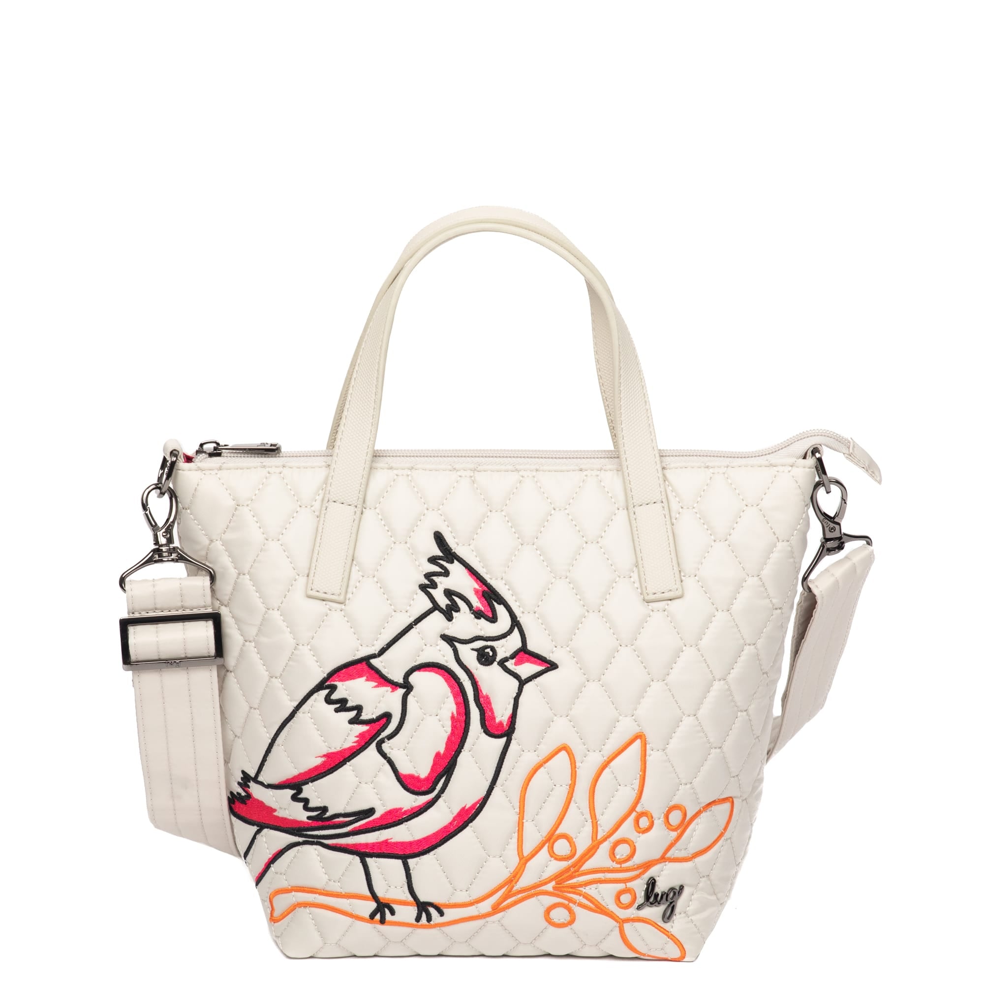 Sprinkler Crossbody Bag - CARDINAL PEBBLE EMBROIDERY - Sprinkler_CardinalPebble_01