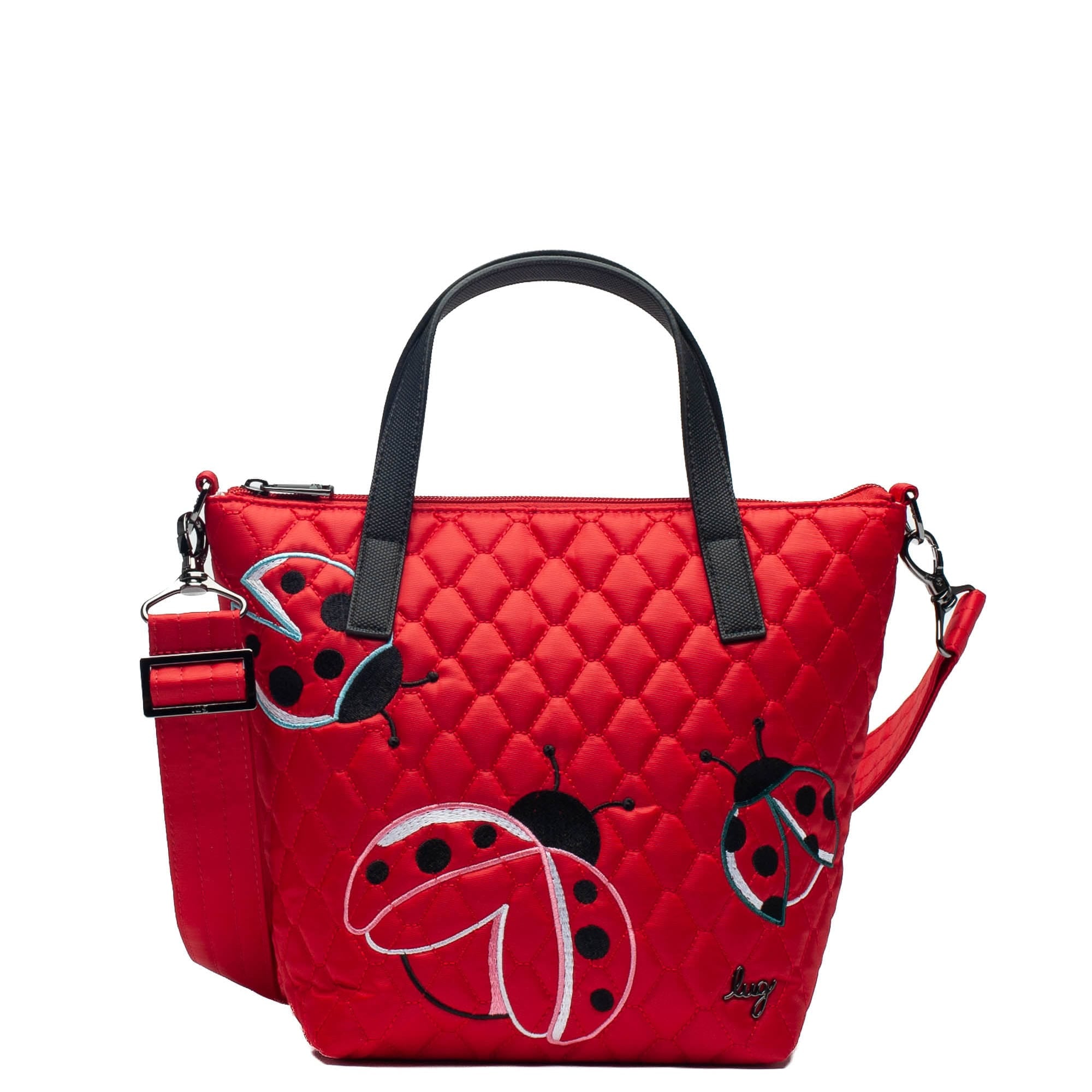 Sprinkler Crossbody Bag - POPPY RED LADYBUG EMBROIDERY - Sprinkler_PoppyRedLadybug_01