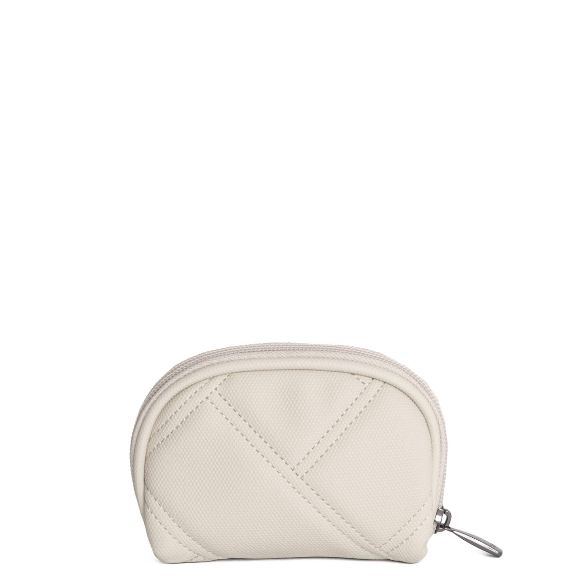 Stash Zip Matte Luxe VL RFID Pouch - PEBBLE - StashML_Pebble_04