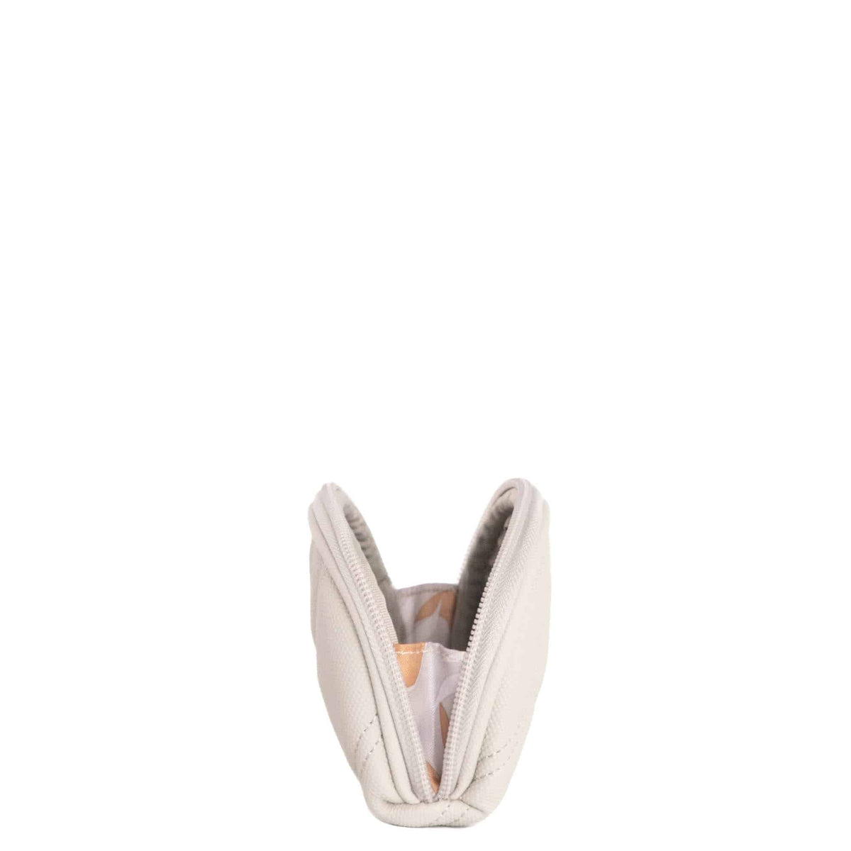 Stash Zip Matte Luxe VL RFID Pouch - PEBBLE - StashML_Pebble_05