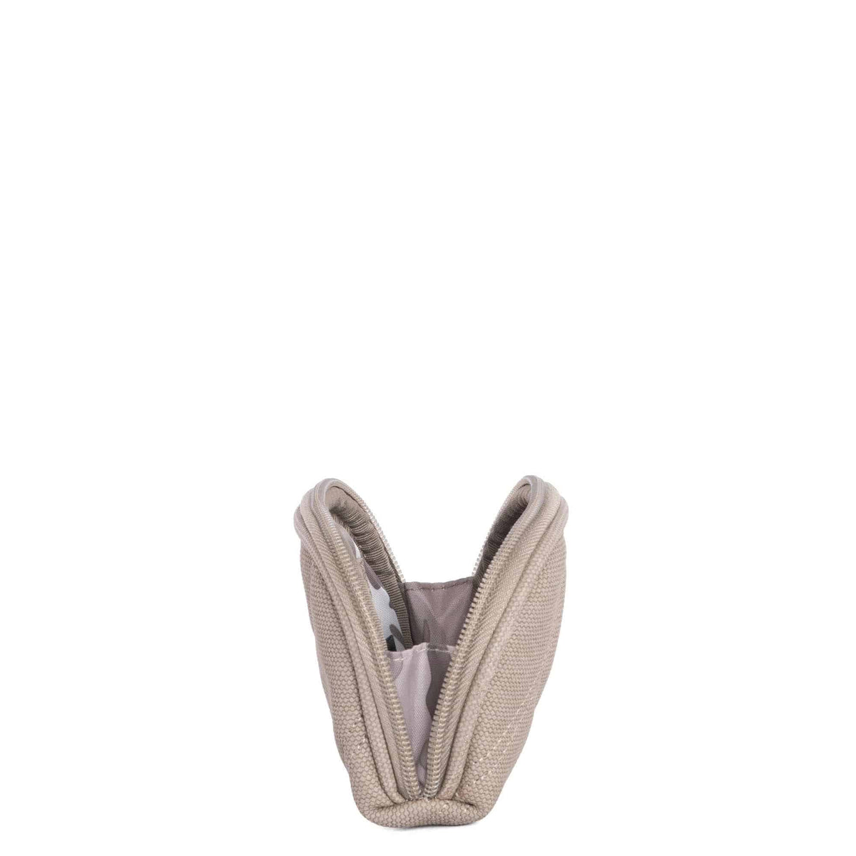 Stash Zip Matte Luxe VL RFID Pouch - SAND - StashML_Sand_05