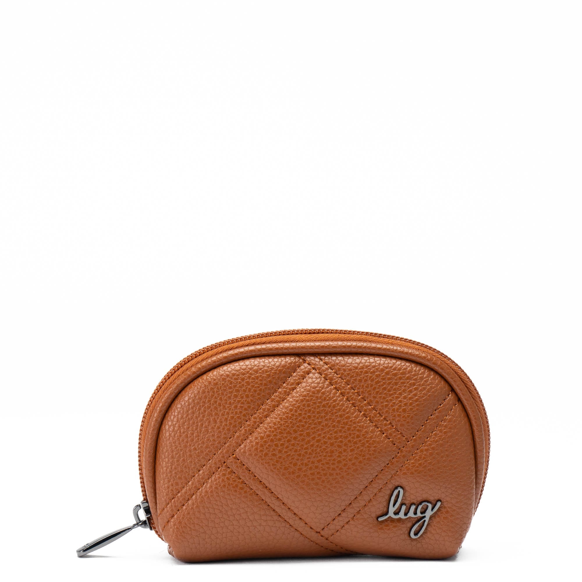 Stash Zip Classic VL RFID Pouch - COPPER BROWN - StashVL_CopperBrown_01