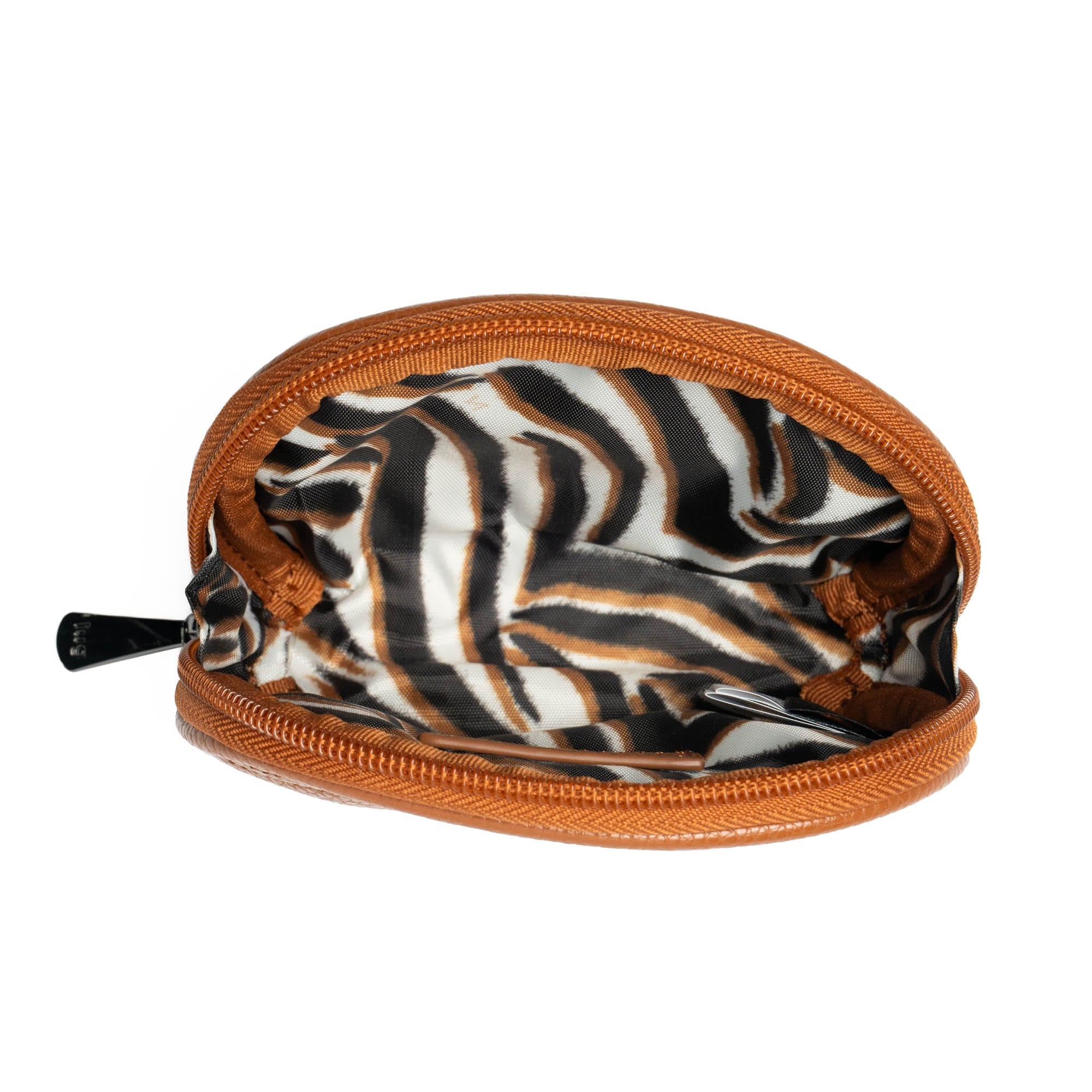 Stash Zip Classic VL RFID Pouch - COPPER BROWN - StashVL_CopperBrown_06