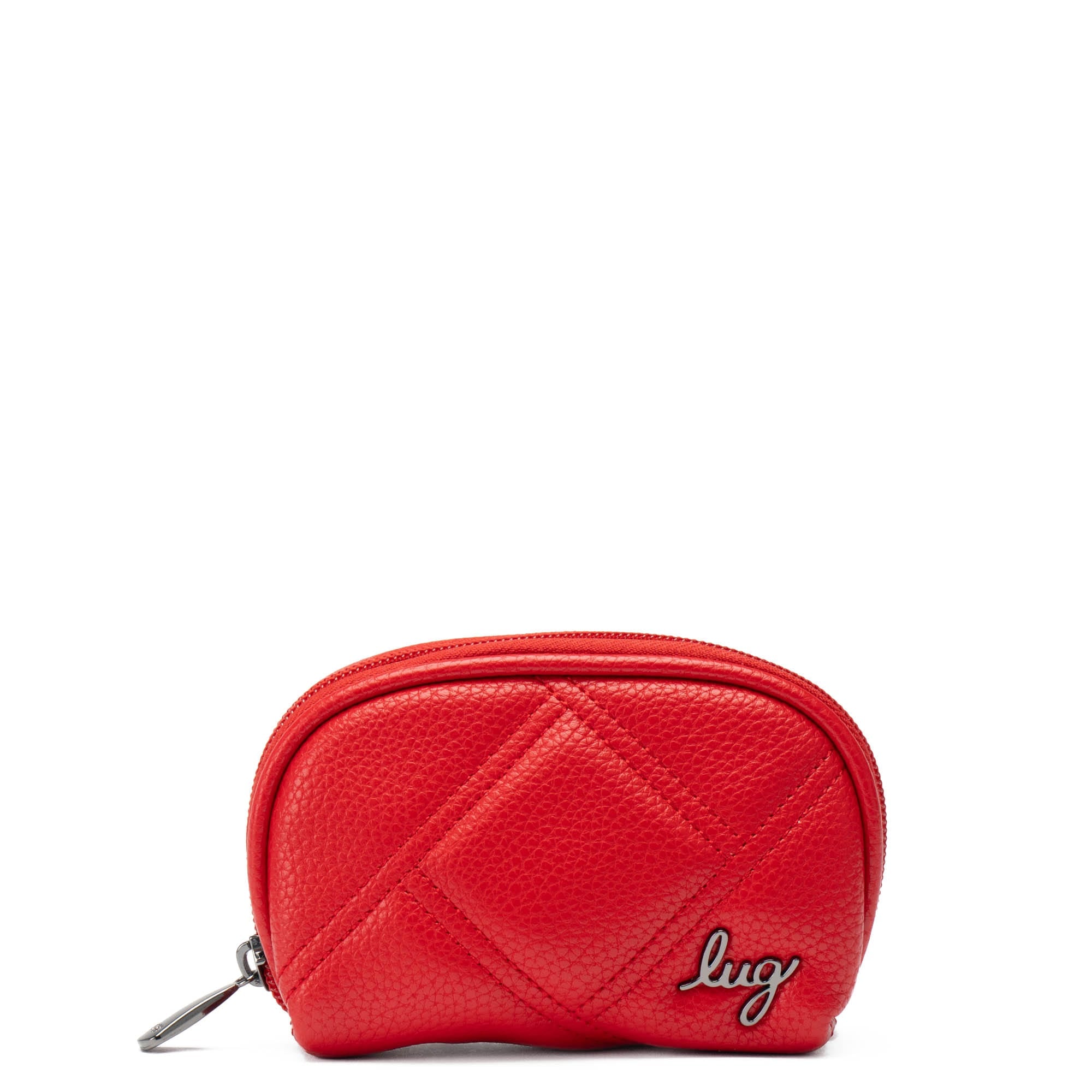 Stash Zip Classic VL RFID Pouch - POPPY RED - StashVL_PoppyRed_01