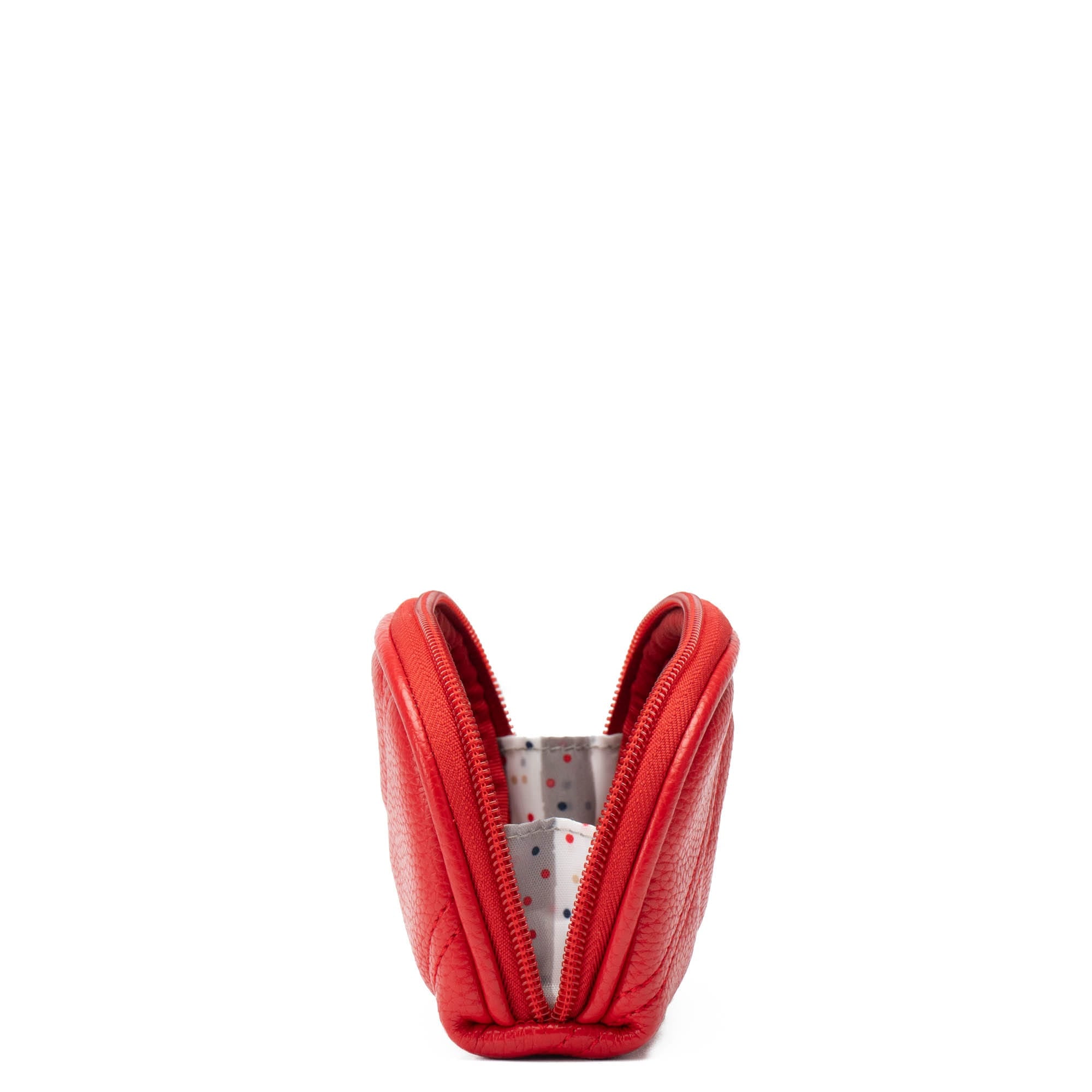Stash Zip Classic VL RFID Pouch - POPPY RED - StashVL_PoppyRed_04