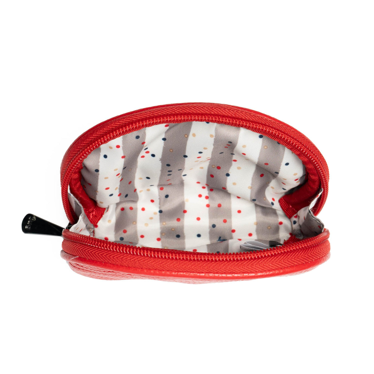 Stash Zip Classic VL RFID Pouch - POPPY RED - StashVL_PoppyRed_06