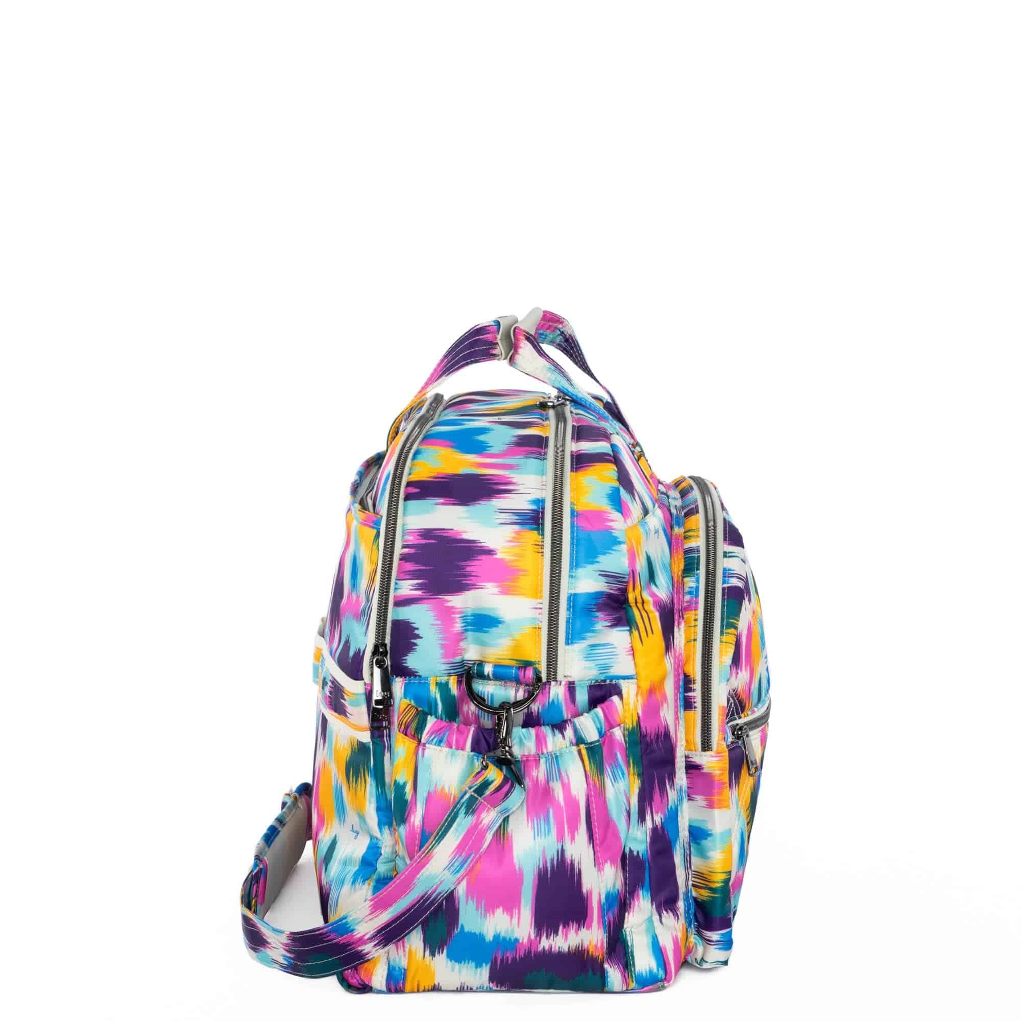 Steamboat SE Duffel Bag - HEART IKAT MULTI - SteamboatSE_HeartikatMulti_03