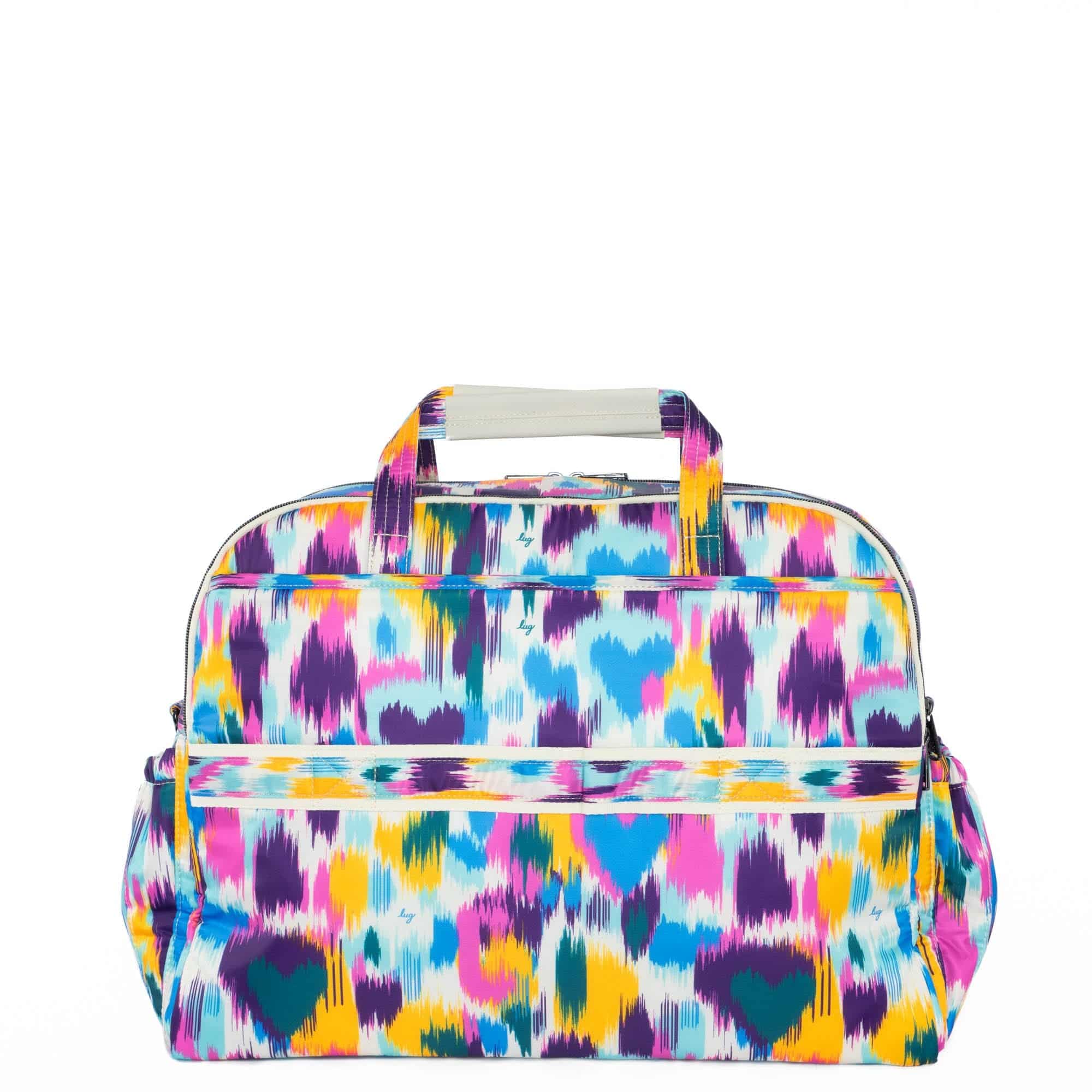 Steamboat SE Duffel Bag - HEART IKAT MULTI - SteamboatSE_HeartikatMulti_04