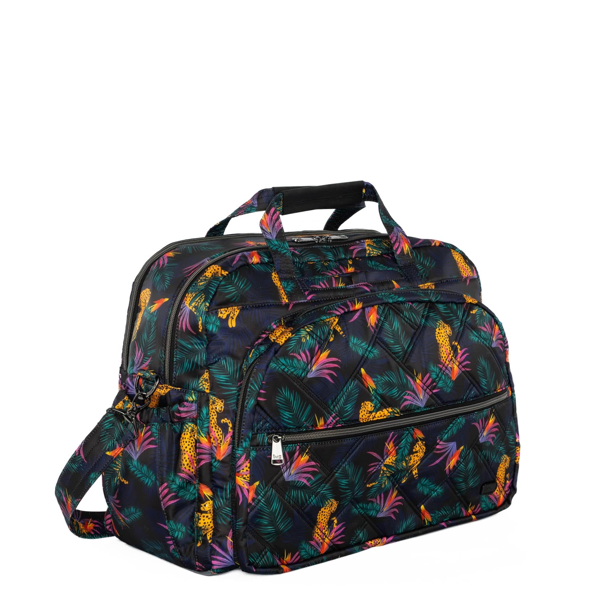 Steamboat SE Duffel Bag - LUXE LEOPARD BLACK - SteamboatSE_LuxeLeopardBlack_02