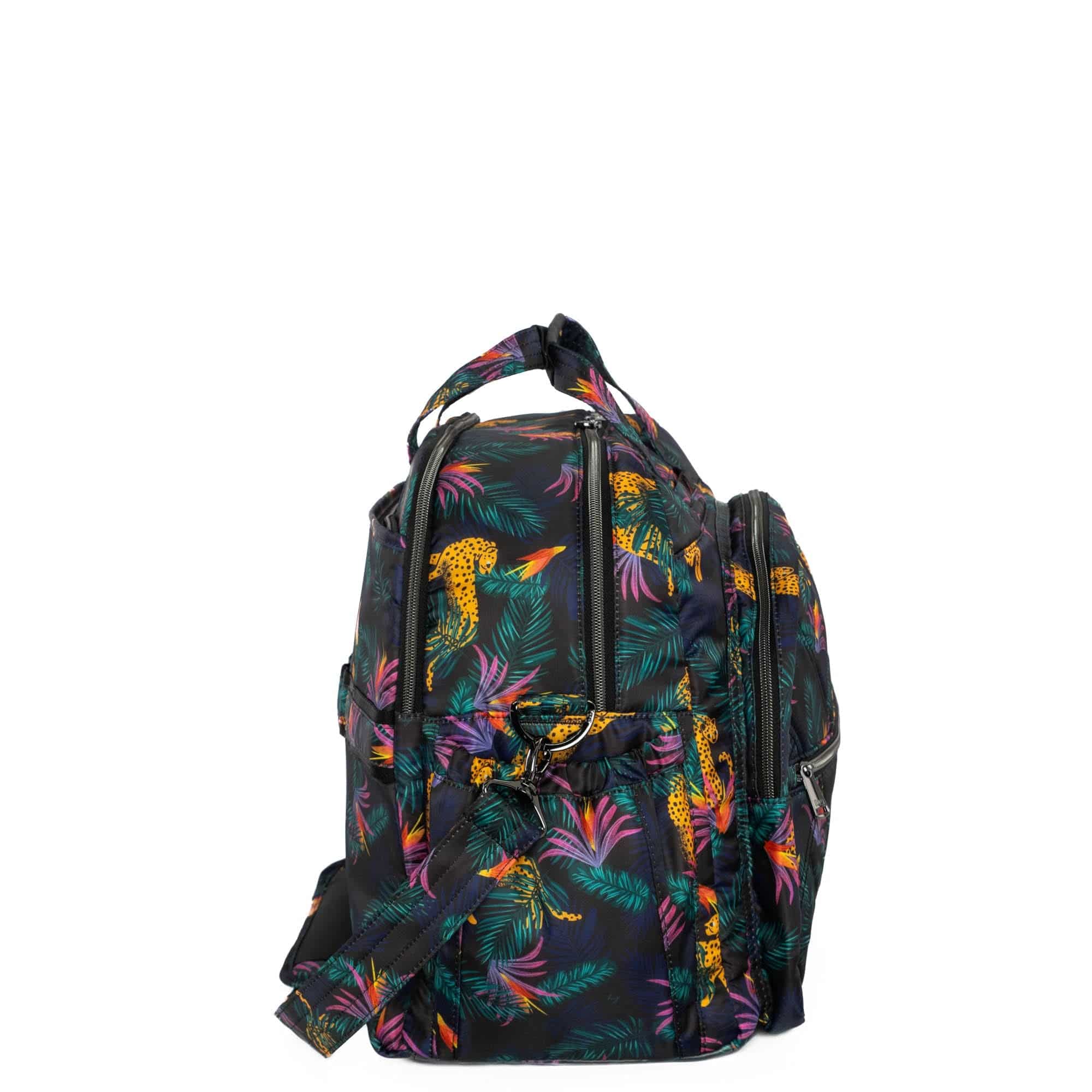 Steamboat SE Duffel Bag - LUXE LEOPARD BLACK - SteamboatSE_LuxeLeopardBlack_03