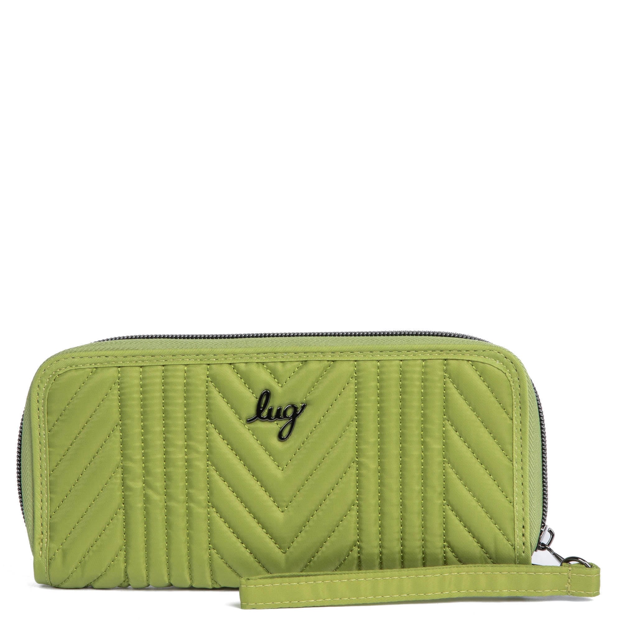 Straddle Wristlet RFID Wallet - GRASS GREEN - Straddle_GrassGreen_01