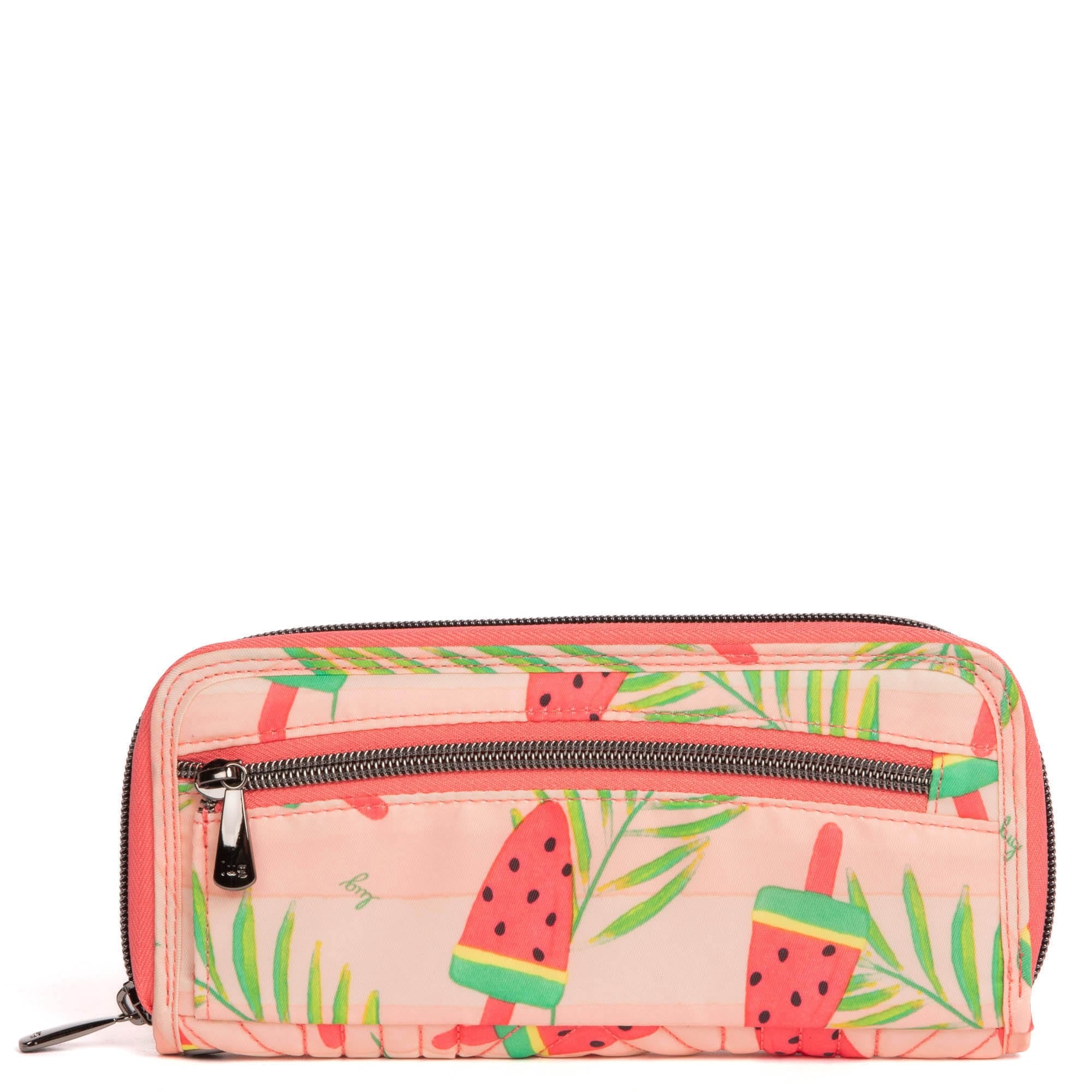 Straddle Wristlet RFID Wallet - POPSICLE PINK - Straddle_PopsiclePink_04