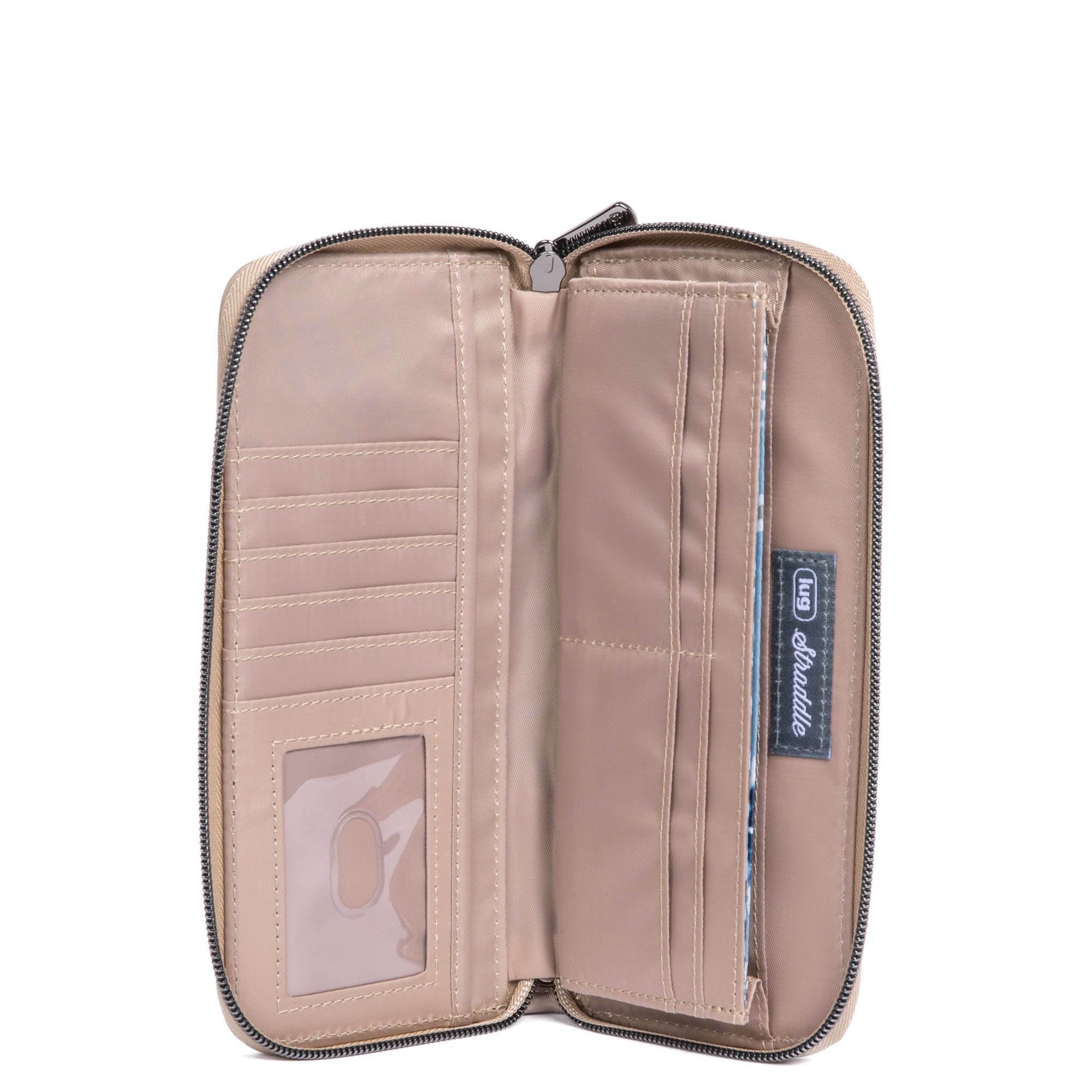 Straddle Wristlet RFID Wallet - SAND TAUPE - Straddle_SandTaupe_05