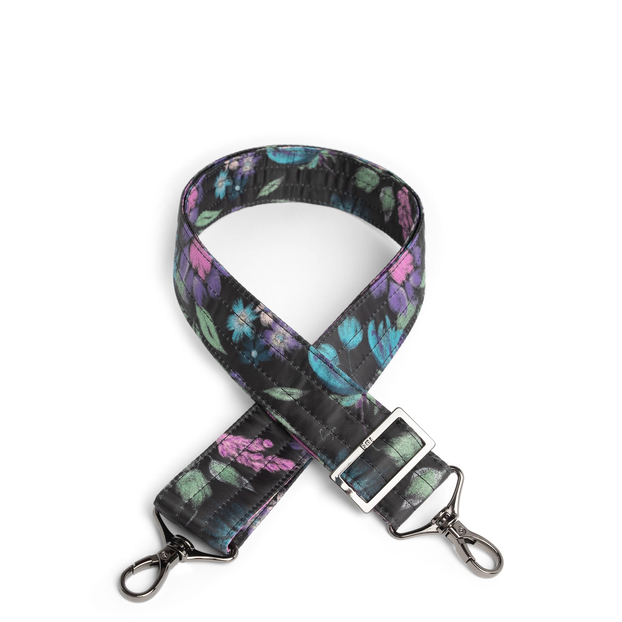 Adjustable Bag Strap - 1.5" - BLOOM BLACK - Strap1.5_Bloom_Black-01_b9d2900d-bc84-422e-8563-487ec077dce5