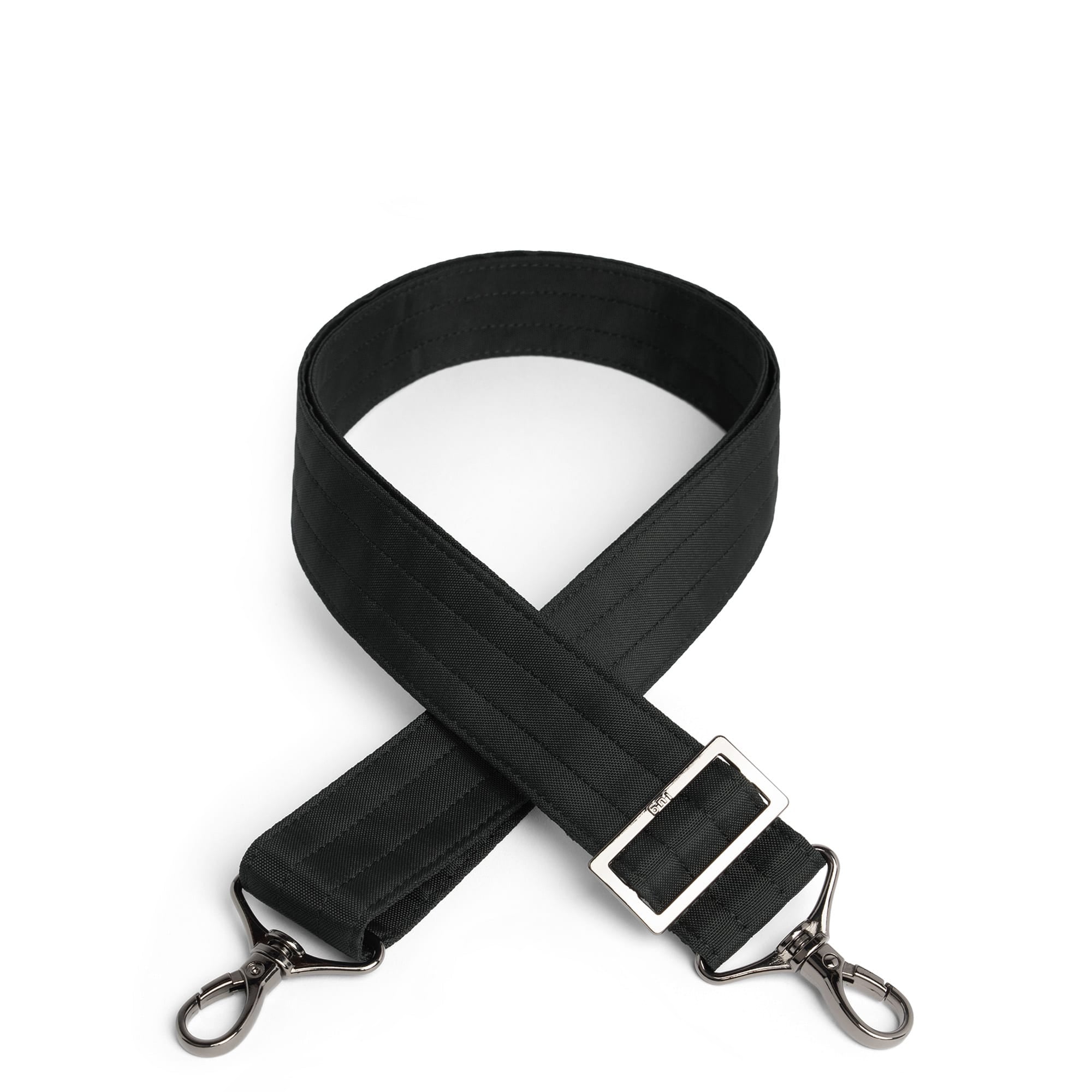 Adjustable Bag Strap - 1.5" - BRUSHED BLACK - Strap1.5_Brushed_Black-01