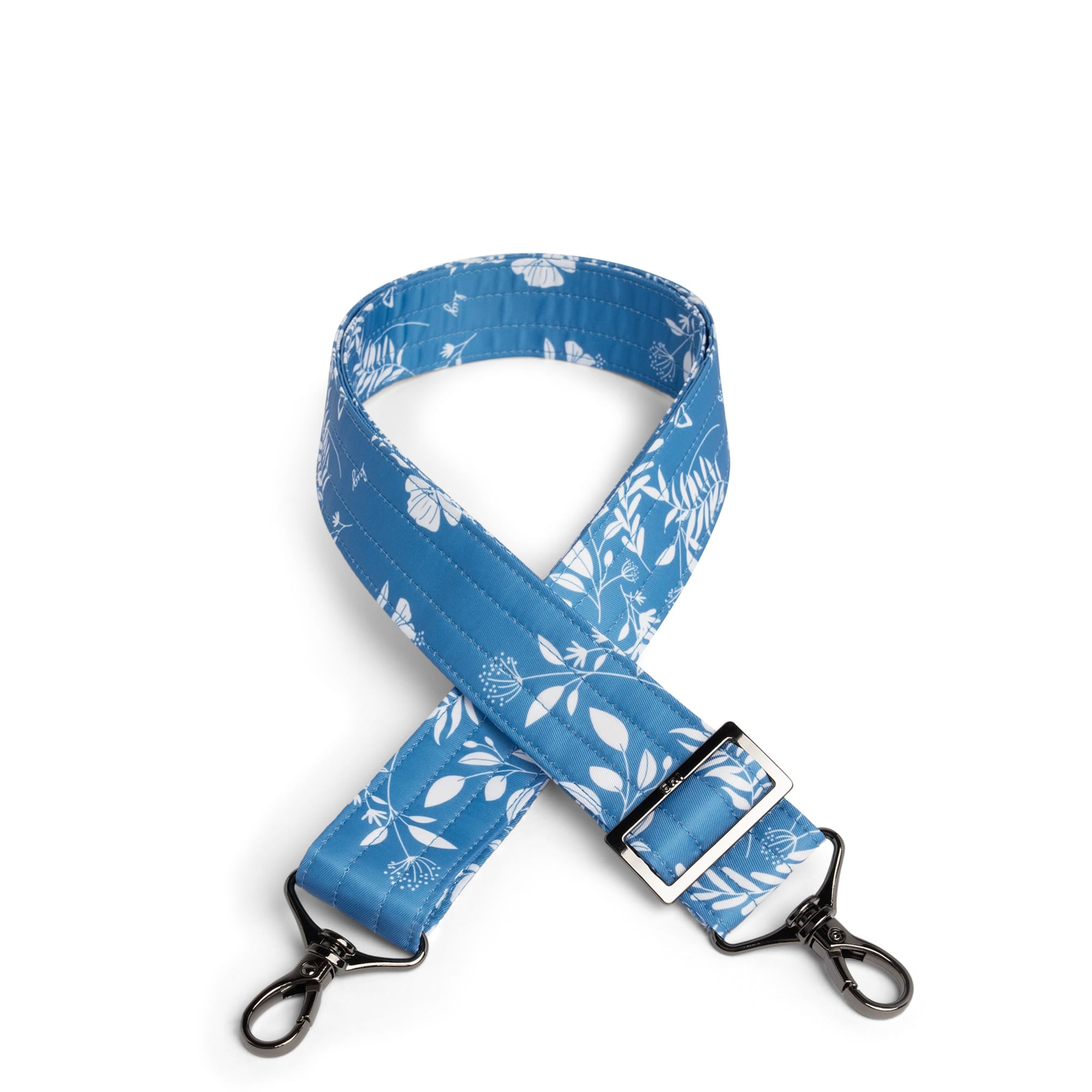 Adjustable Bag Strap - 1.5" - FLOURISH BLUE - Strap1.5_Flourish_Blue-01