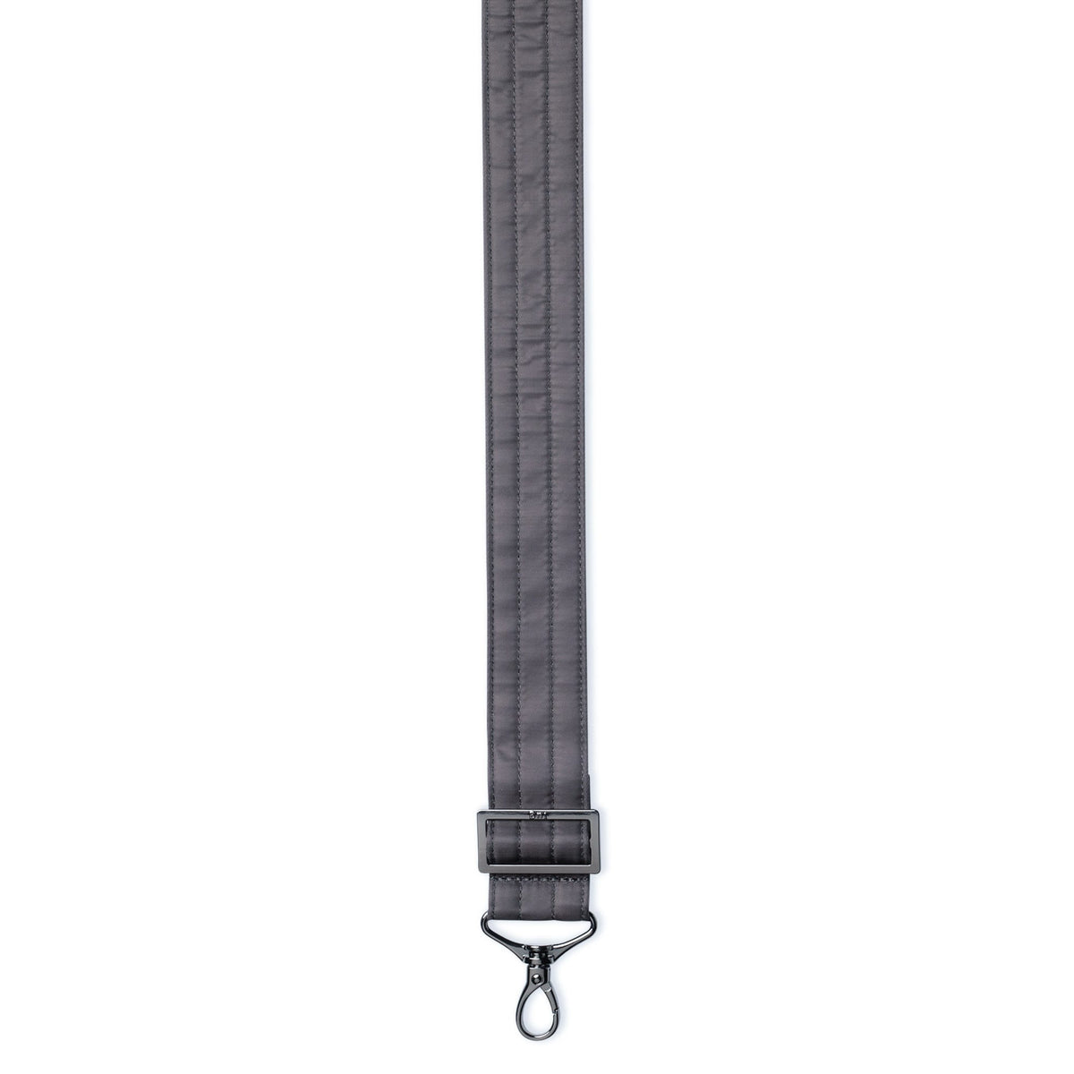 Adjustable Bag Strap - 1.5&quot; - GUNMETAL GREY - Strap1.5_Gunmetal_Grey_02