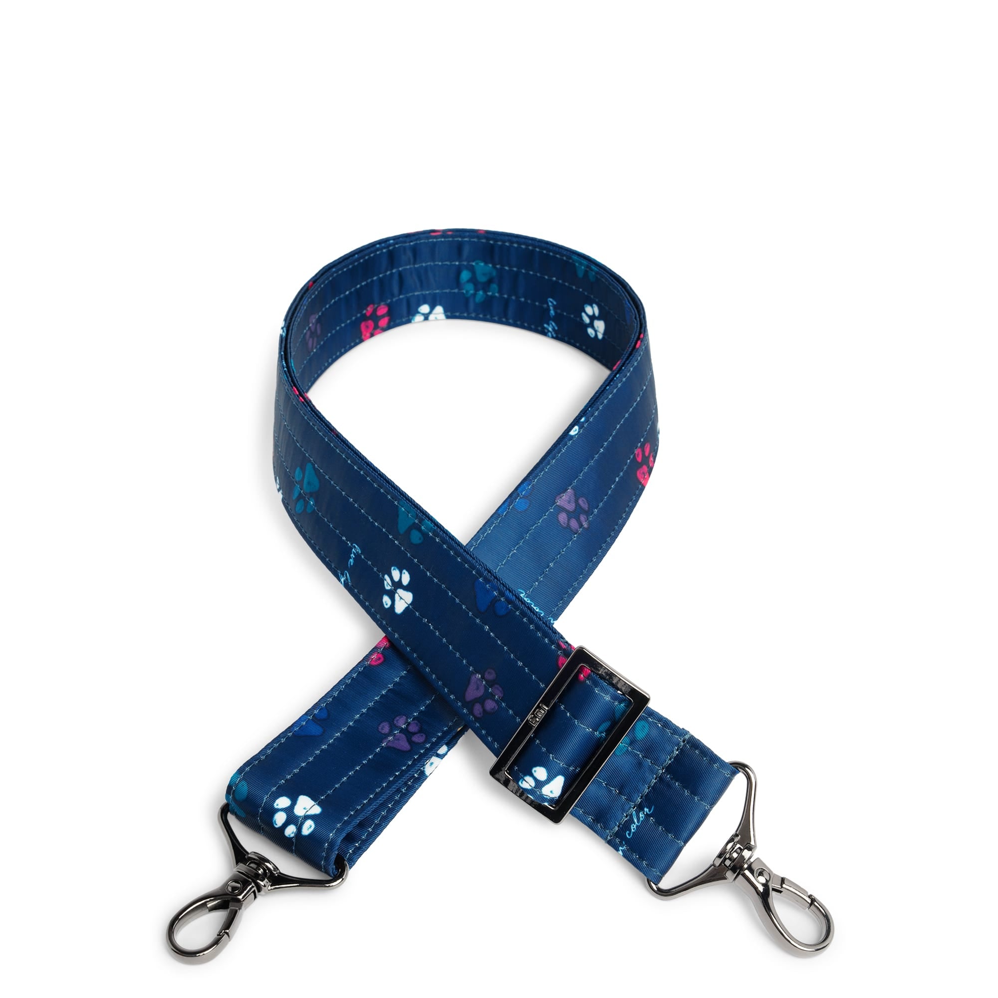 Adjustable Bag Strap - 1.5" - - Strap1.5_Paws_Navy_01_bafd181d-2789-4540-858c-de8cf6c61a26