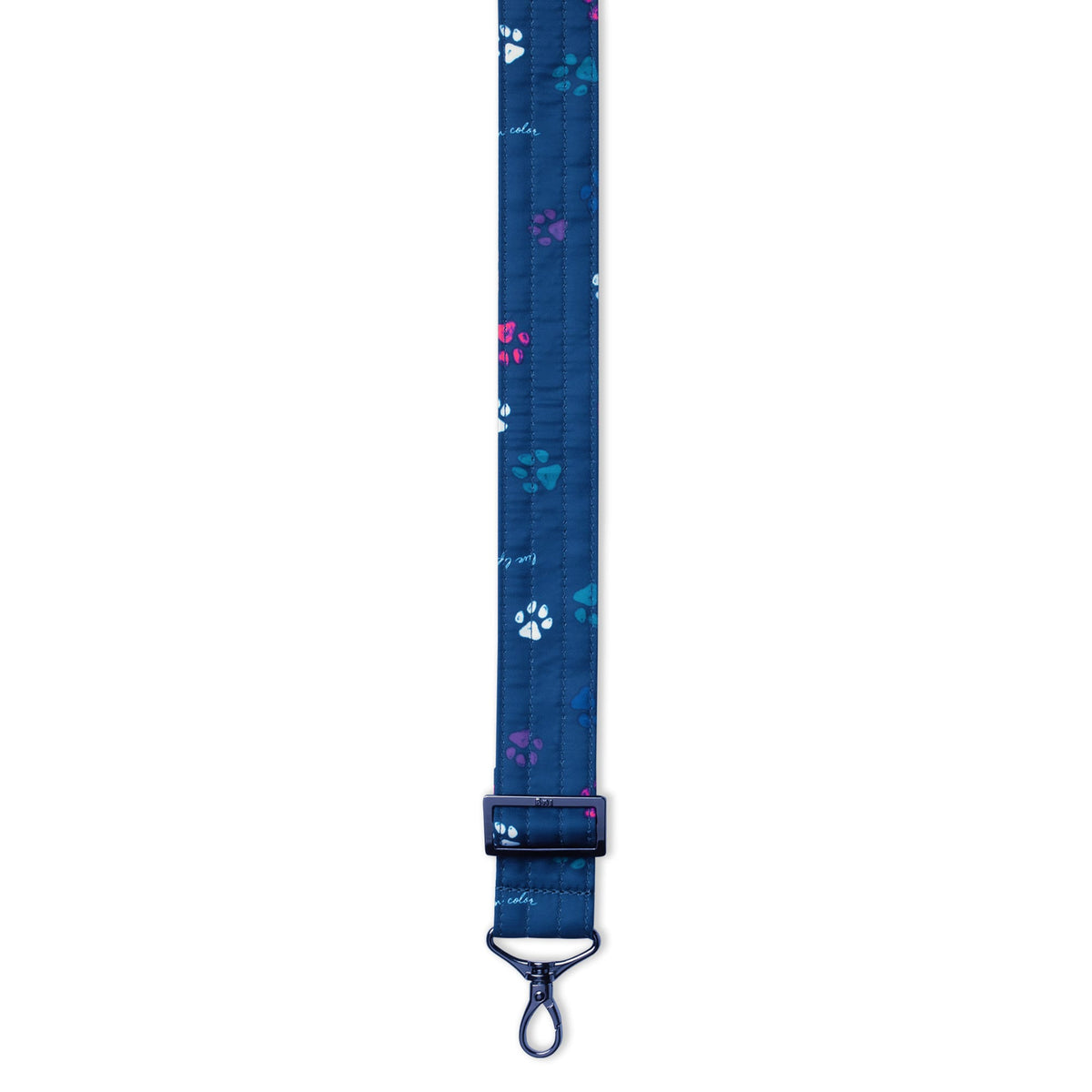 Adjustable Bag Strap - 1.5&quot; - PAWS NAVY - Strap1.5_Paws_Navy_02