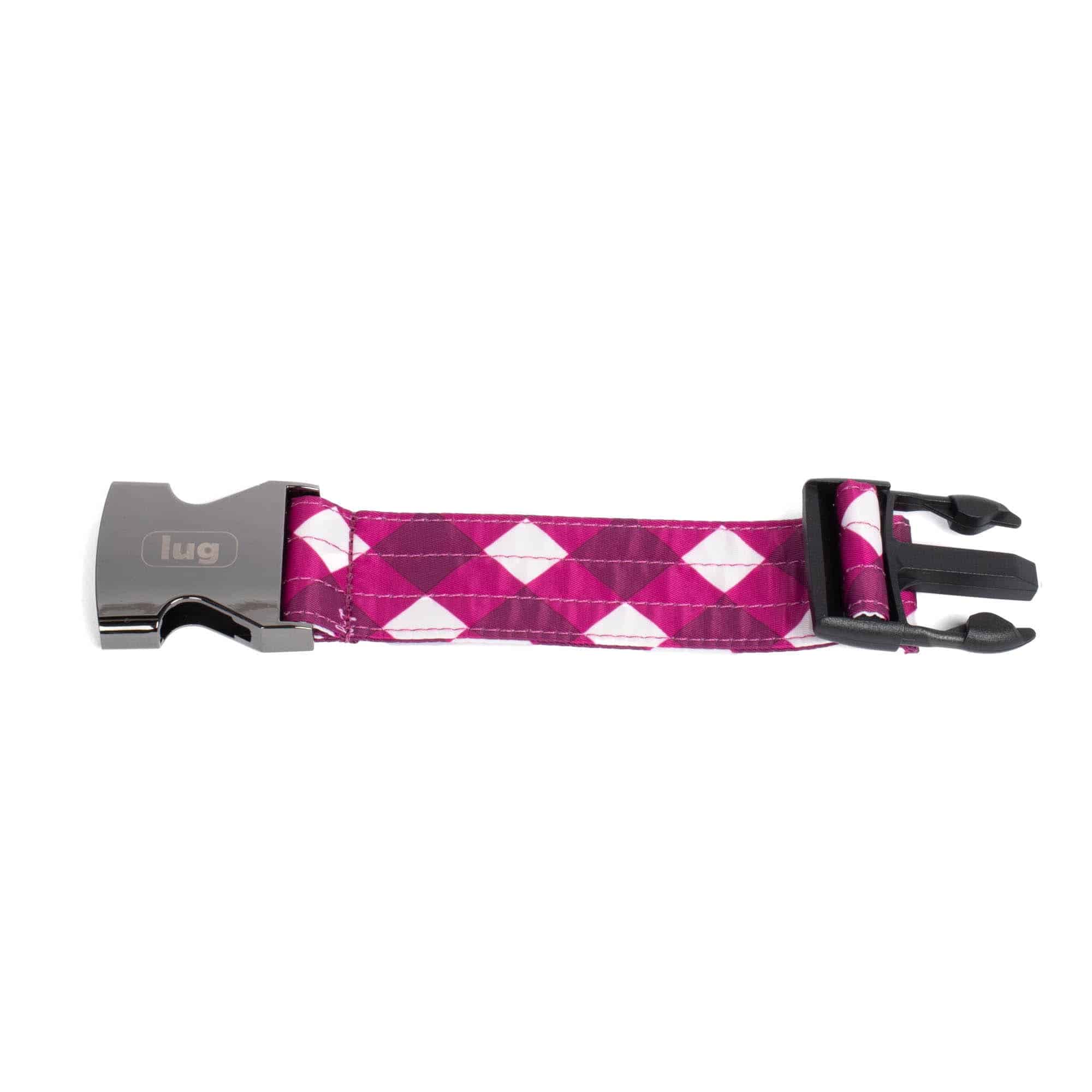 Strap Extender - 1.5" - GINGHAM BERRY - StrapExtender_GinghamBerry_01_ekgby4