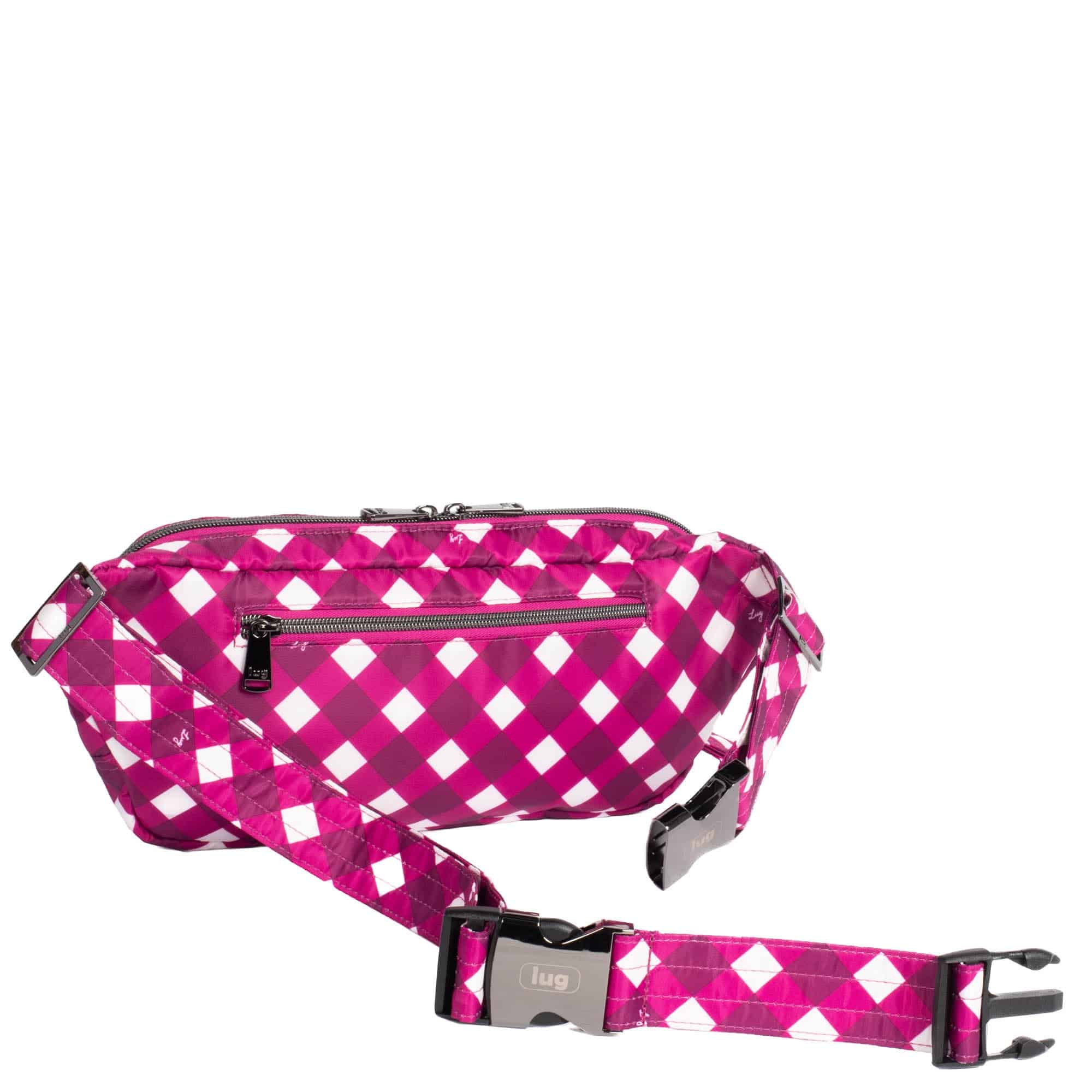 Strap Extender - 1.5" - GINGHAM BERRY - StrapExtender_GinghamBerry_02_zfouia