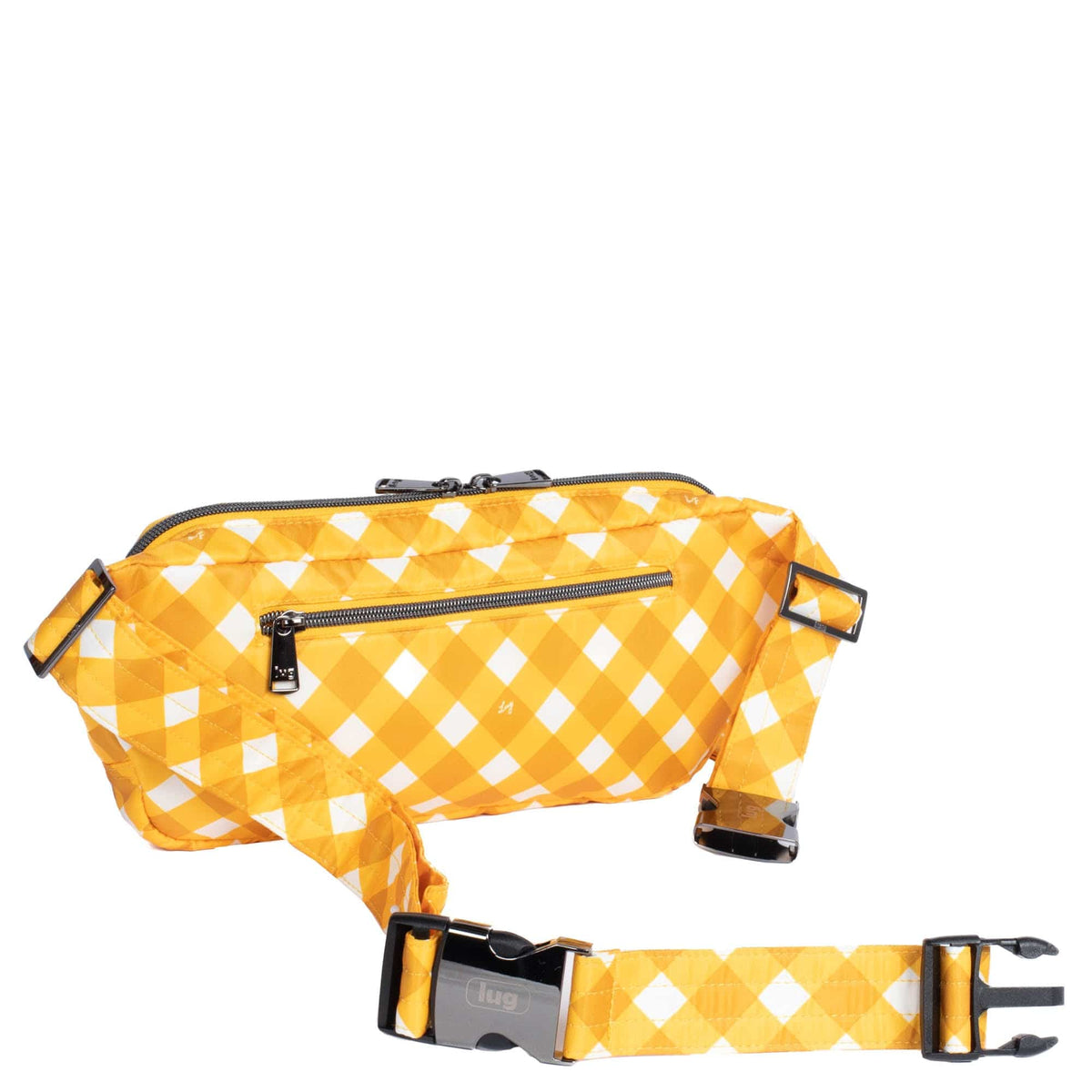 Strap Extender - 1.5&quot; - GINGHAM MUSTARD - StrapExtender_GinghamMustard_02_zmqd4j
