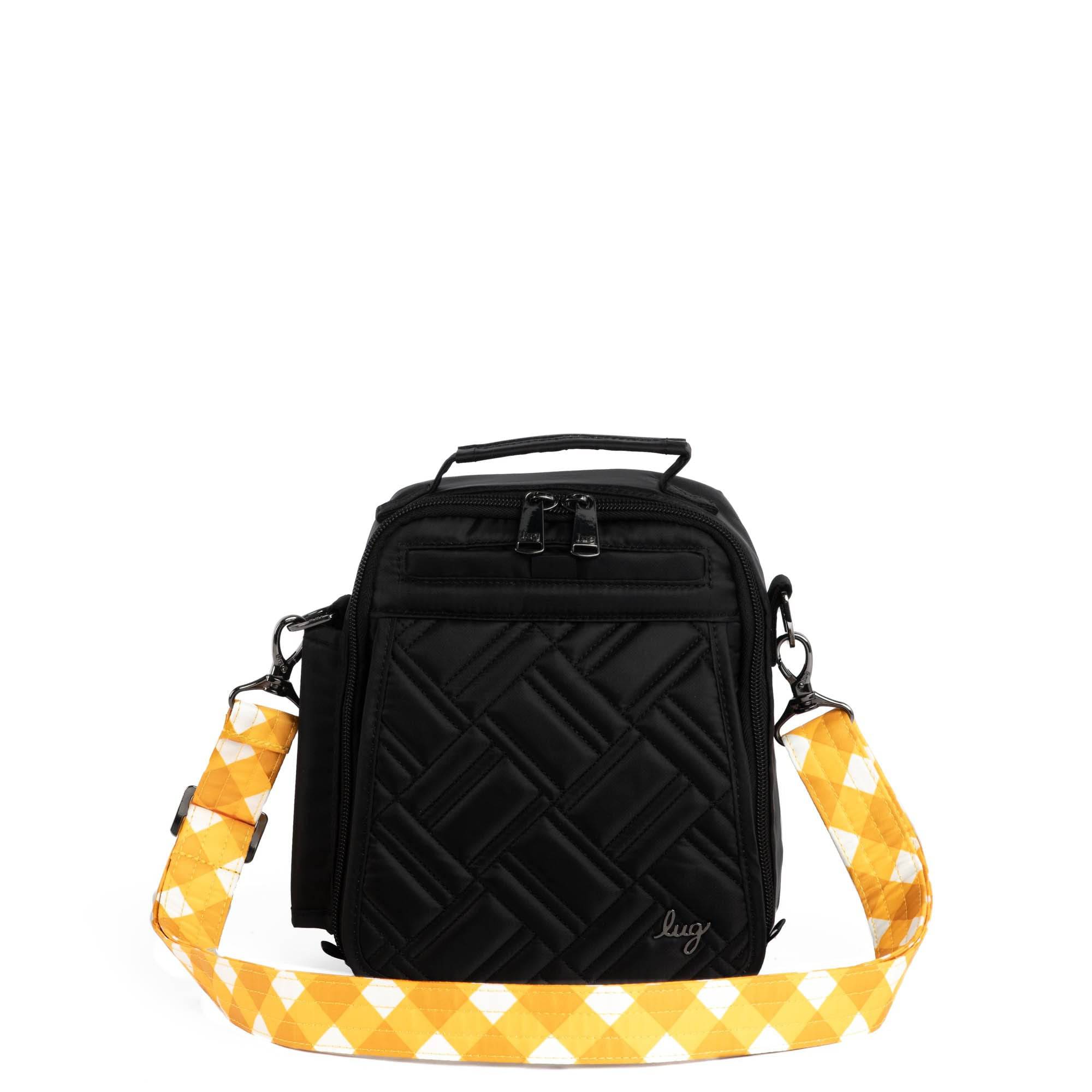 Adjustable Classic Bag Strap - 1.25" - GINGHAM MUSTARD - Strap_1.25_Classic_GinghamMustard_03