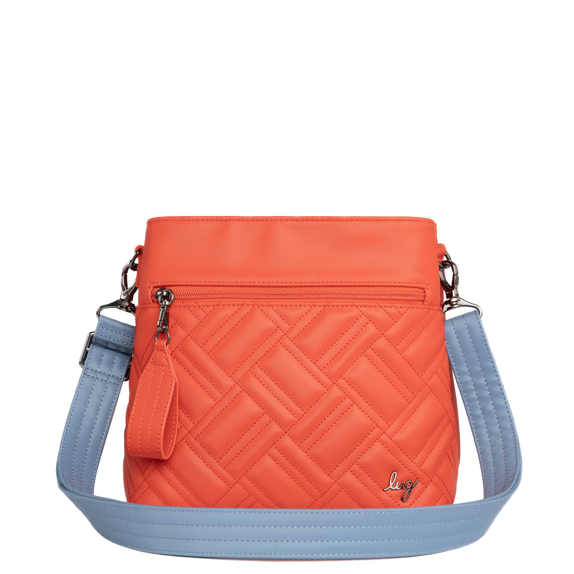 Adjustable Webbed Satin Luxe VL Bag Strap - 1.25" - BLUE MOON - Strap_1.25_SatinLuxe_BlueMoon_03_webbed