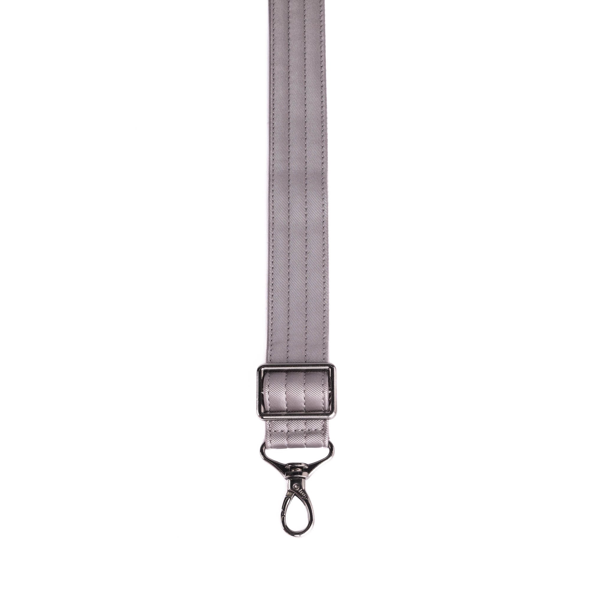 Adjustable Webbed Satin Luxe VL Bag Strap - 1.25" - METALLIC PEARL - Strap_1.25_SatinLuxe_MetallicPearl_02_webbed