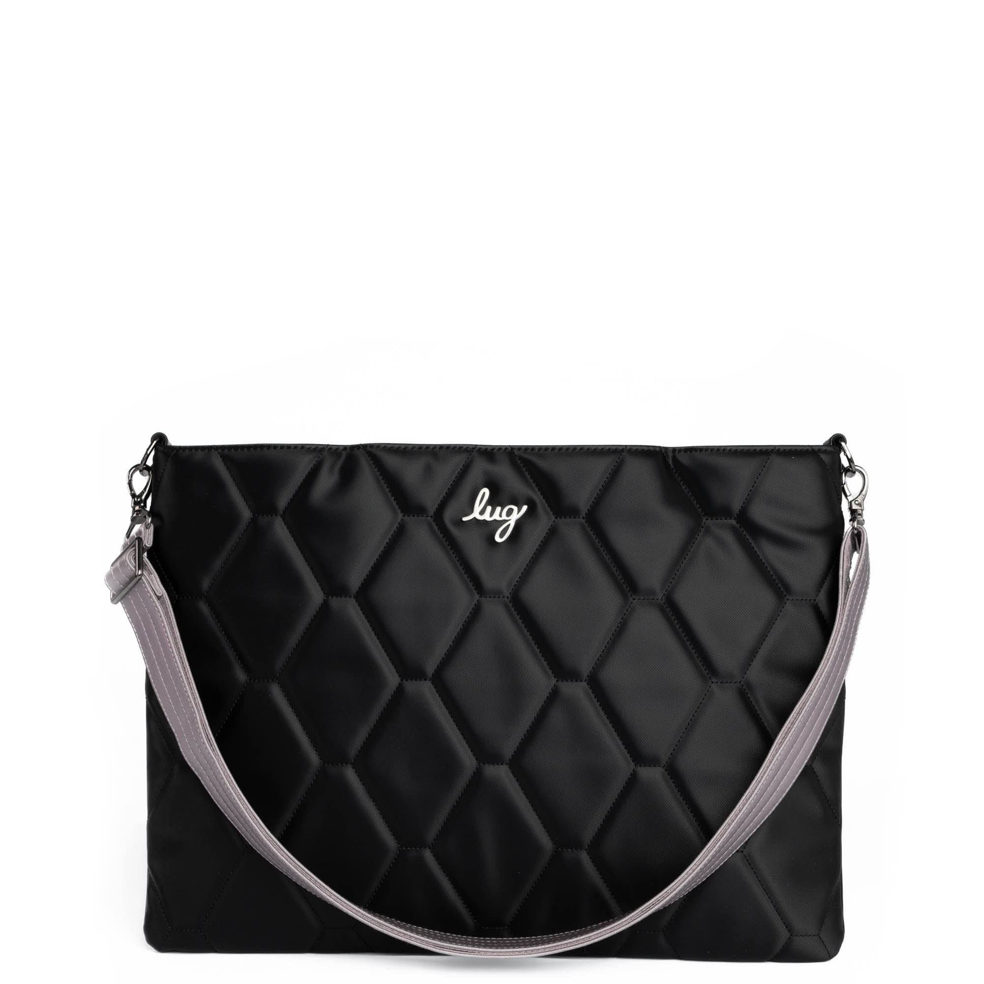 Adjustable Webbed Satin Luxe VL Bag Strap - 1.25" - METALLIC PEARL - Strap_1.25_SatinLuxe_MetallicPearl_03_webbed