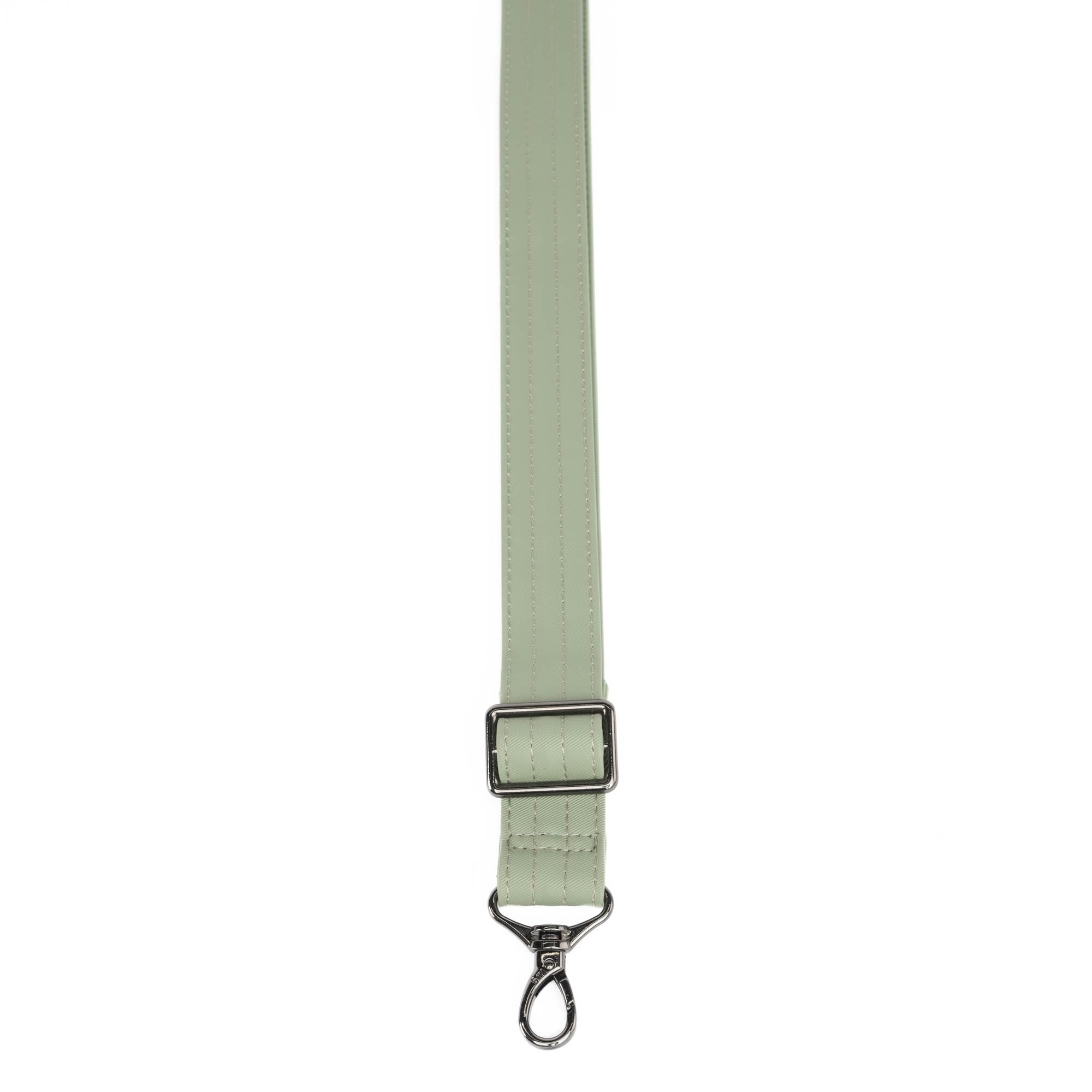 Adjustable Satin Luxe VL Bag Strap - 1.25" - SAGE - Strap_1.25_SatinLuxe_Sage_02