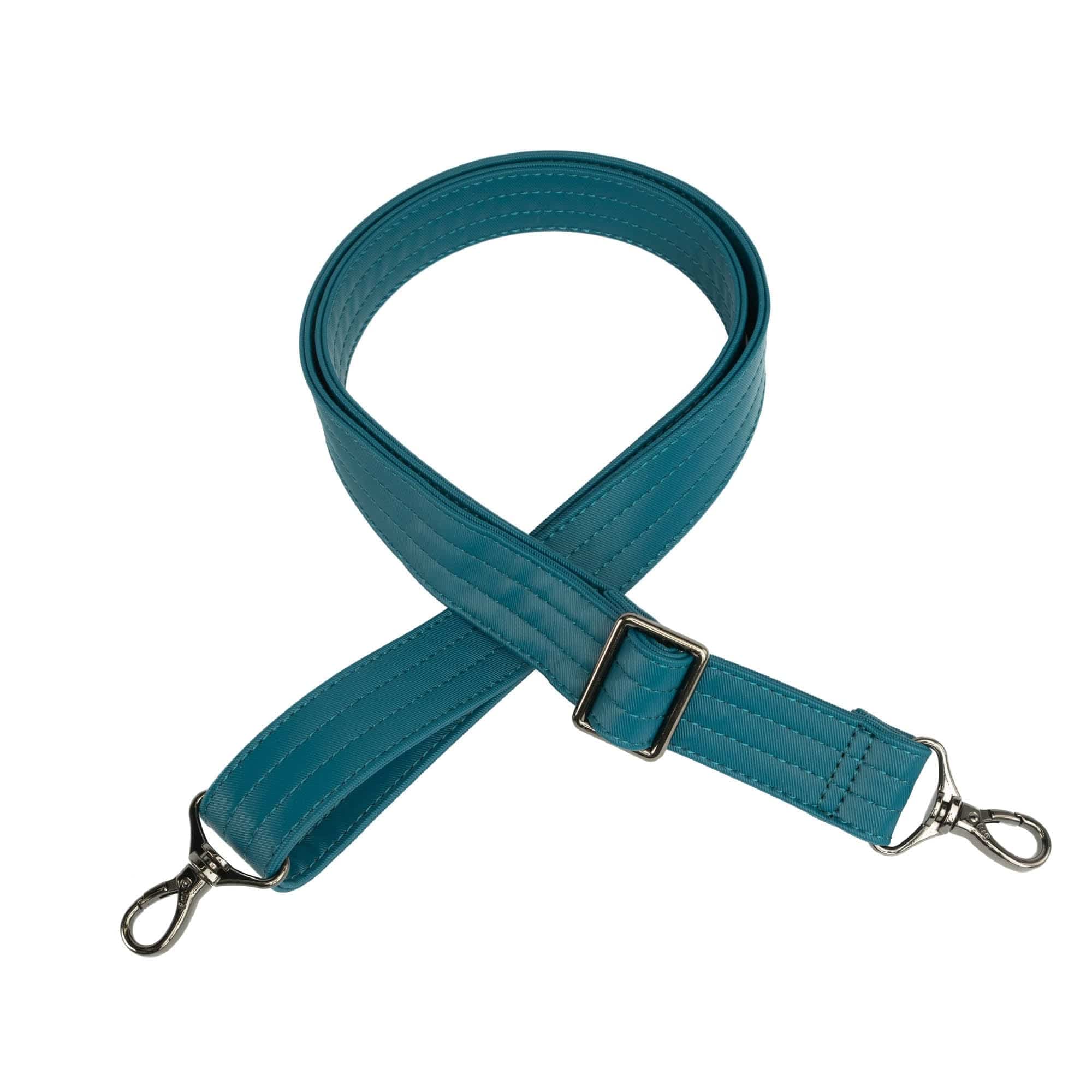 Adjustable Satin Luxe VL Bag Strap - 1.25" - TEAL - Strap_1.25_SatinLuxe_Teal_01_e3d3b968-6a7d-4d49-86b3-4428d8d8f207