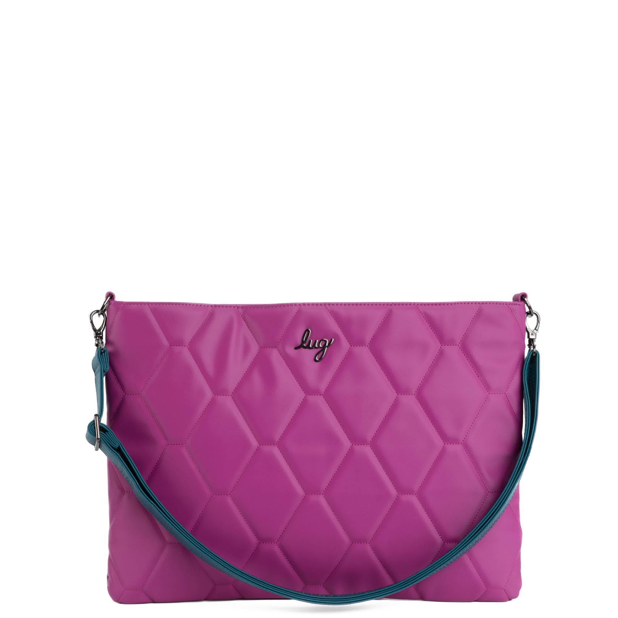 Adjustable Satin Luxe VL Bag Strap - 1.25" - TEAL - Strap_1.25_SatinLuxe_Teal_03_688dd48a-9c49-40ea-9b89-9f7d7c551187