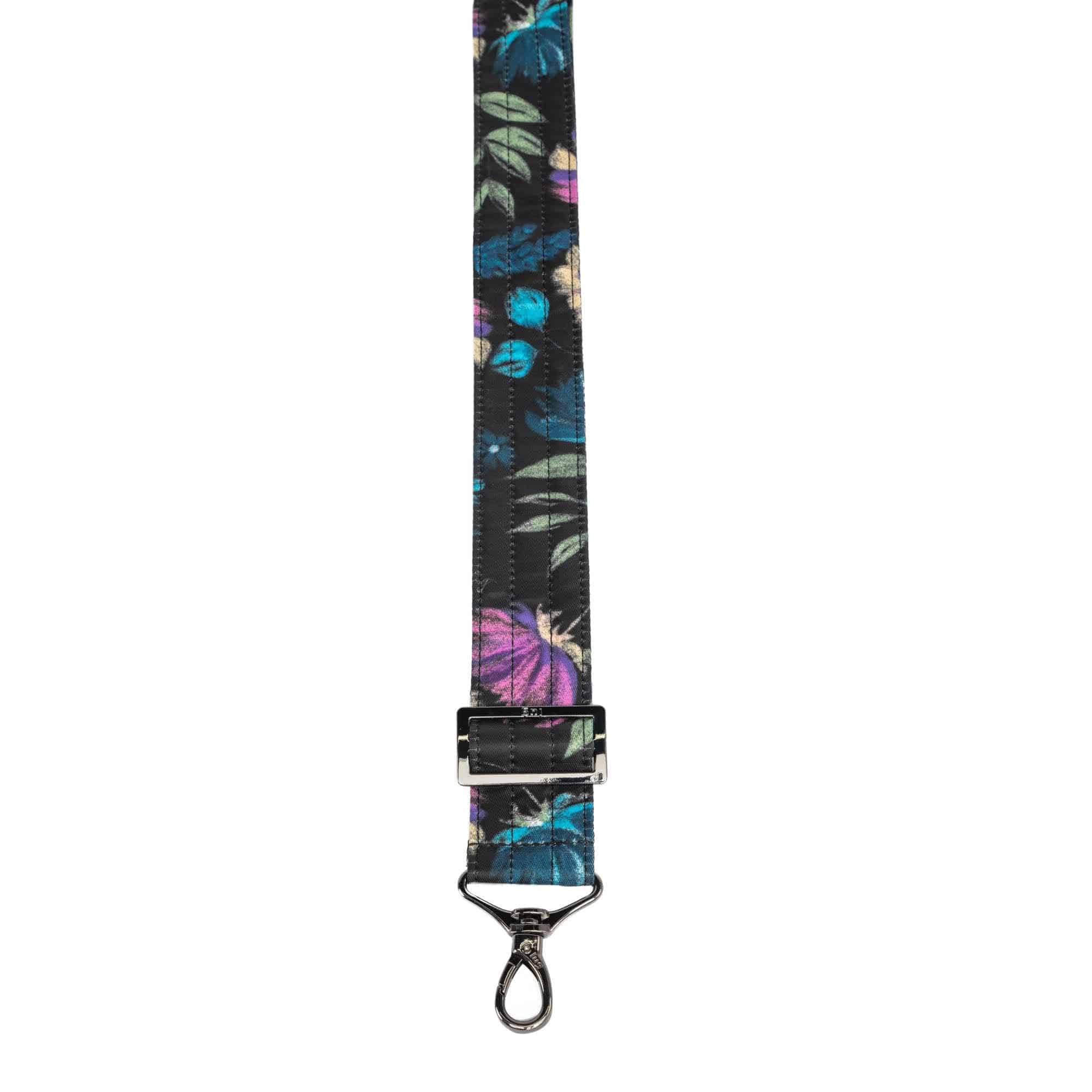Adjustable Classic Bag Strap - 1.5" - BLOOM BLACK - Strap_1.5_Classic_BloomBlack_02