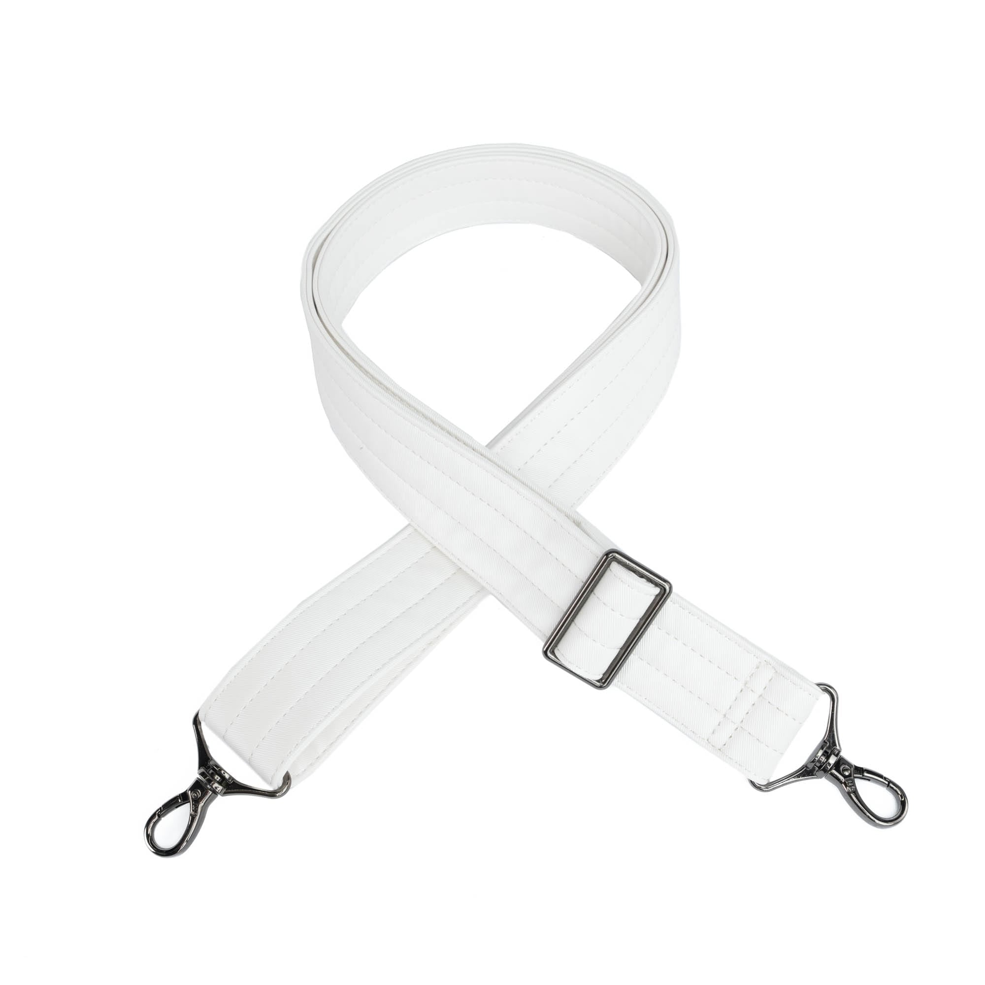 Adjustable Satin Luxe VL Bag Strap - 1.5" - METALLIC DIAMOND - Strap_1.5_SatinLuxe_MetallicDiamond_01