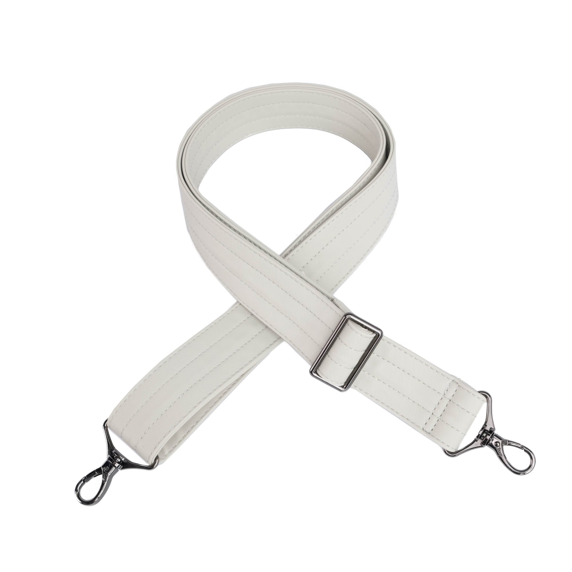 Adjustable Satin Luxe VL Bag Strap - 1.5" - PEBBLE - Strap_1.5_SatinLuxe_Pebble_01_93afe5c6-9542-4e72-8bdb-b12899fb8b5f