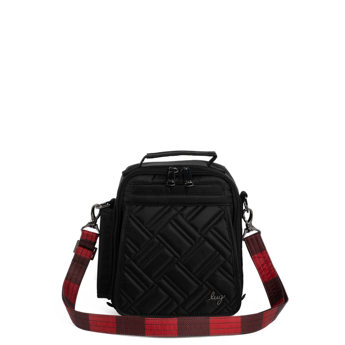 Adjustable Classic Bag Strap - 1&quot; - BUFFALO CHECK RED - Strap_1_Classic_BuffaloCheckRed_03