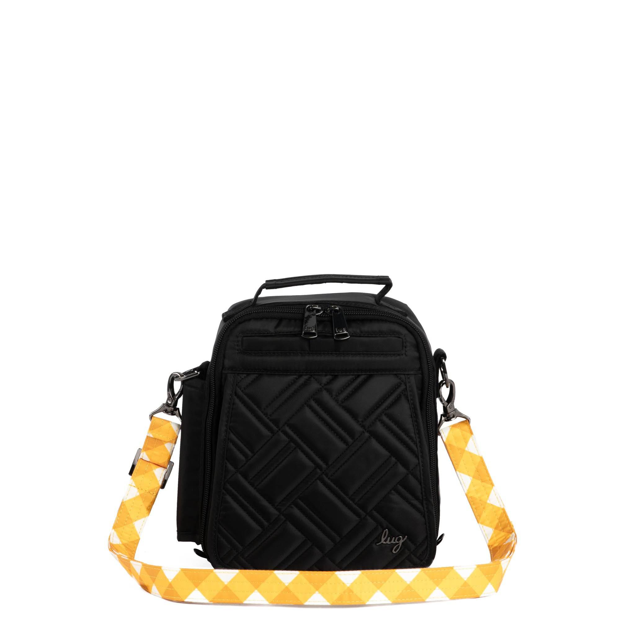 Adjustable Classic Bag Strap - 1" - GINGHAM MUSTARD - Strap_1_Classic_GinghamMustard_03