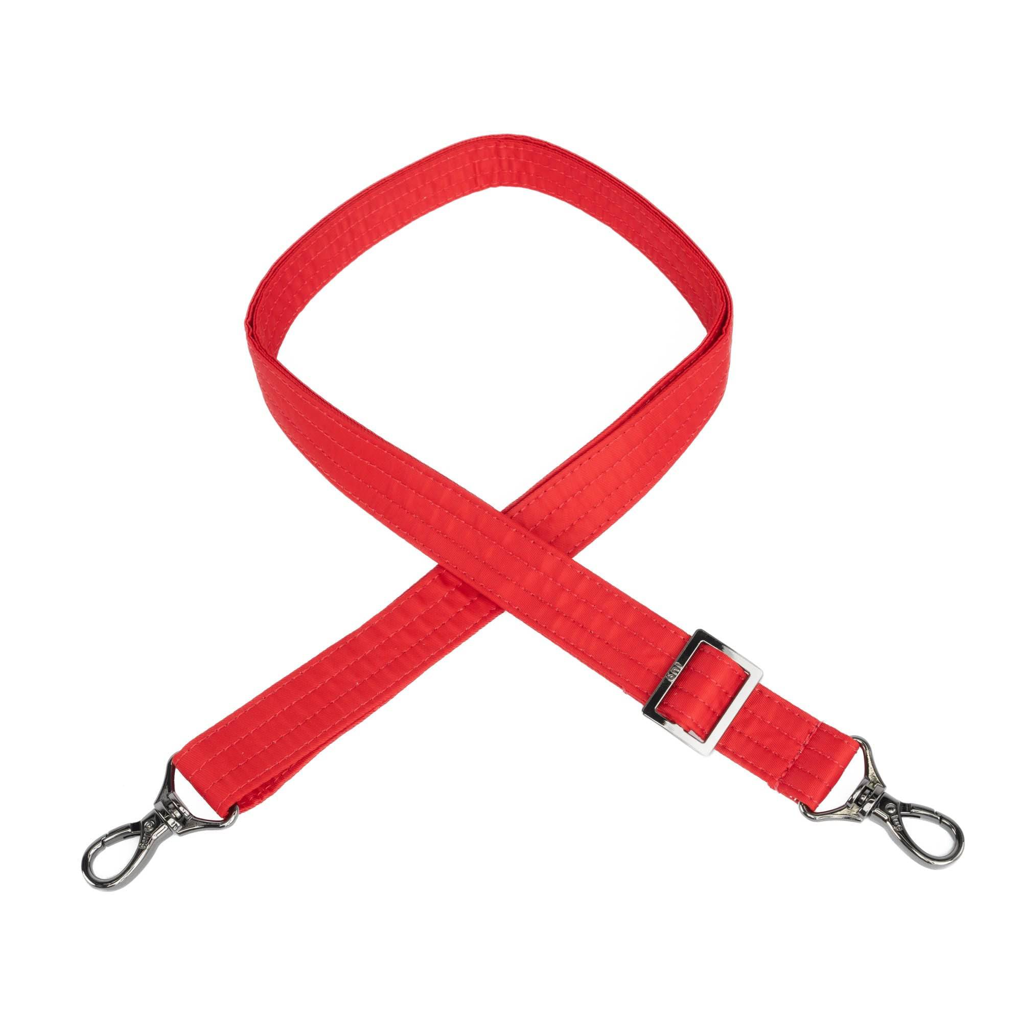 Adjustable Classic Bag Strap - 1" - POPPY RED - Strap_1_Classic_PoppyRed_01
