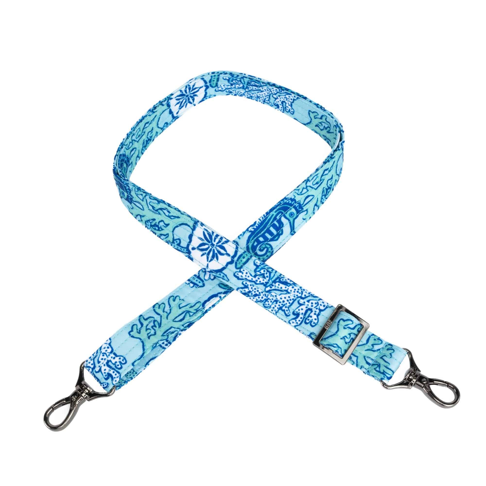 Adjustable Classic Bag Strap - 1" - SEALIFE BLUE - Strap_1_Classic_SealifeBlue_01