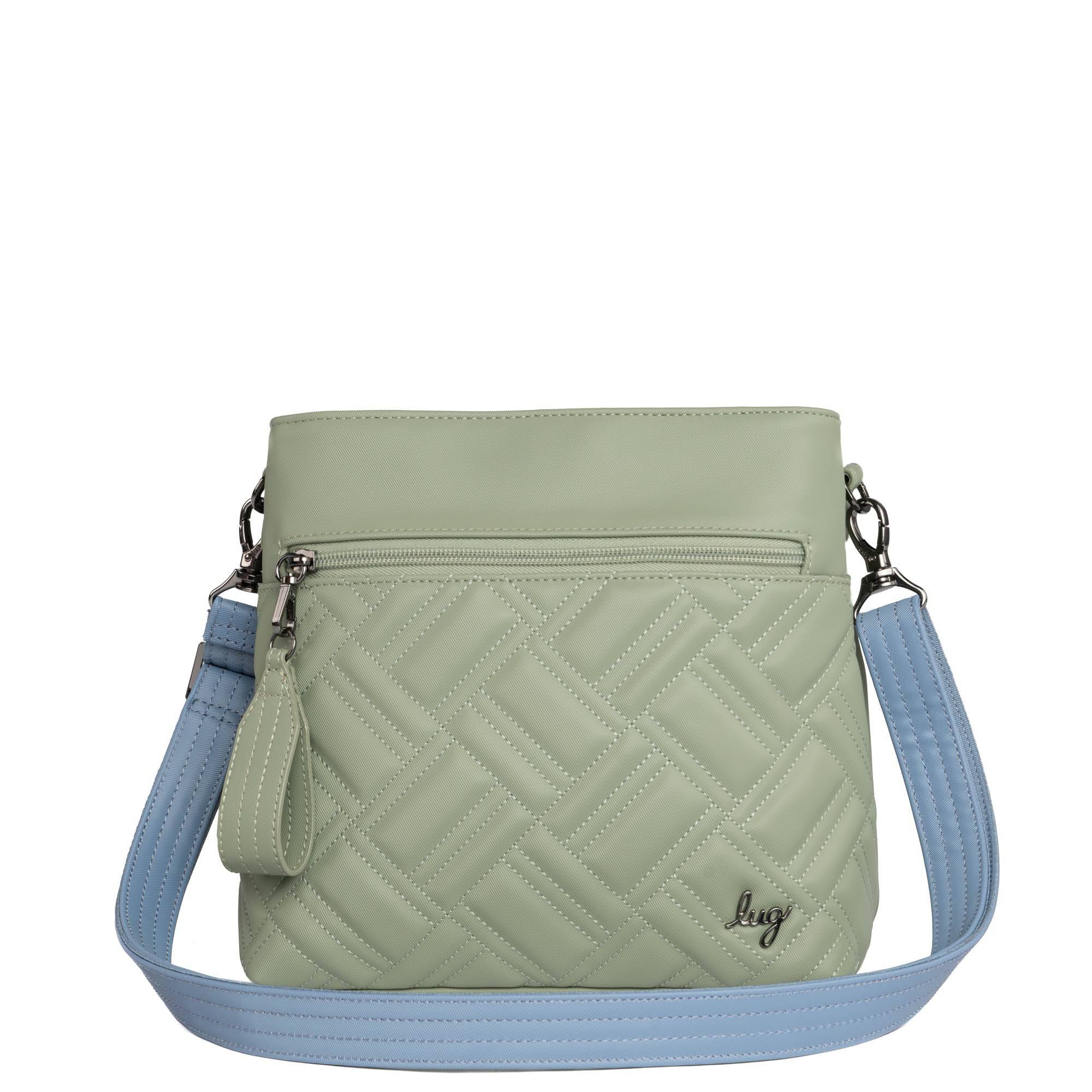 Adjustable Webbed Satin Luxe VL Bag Strap - 1" - BLUE MOON - Strap_1_SatinLuxe_BlueMoon_03