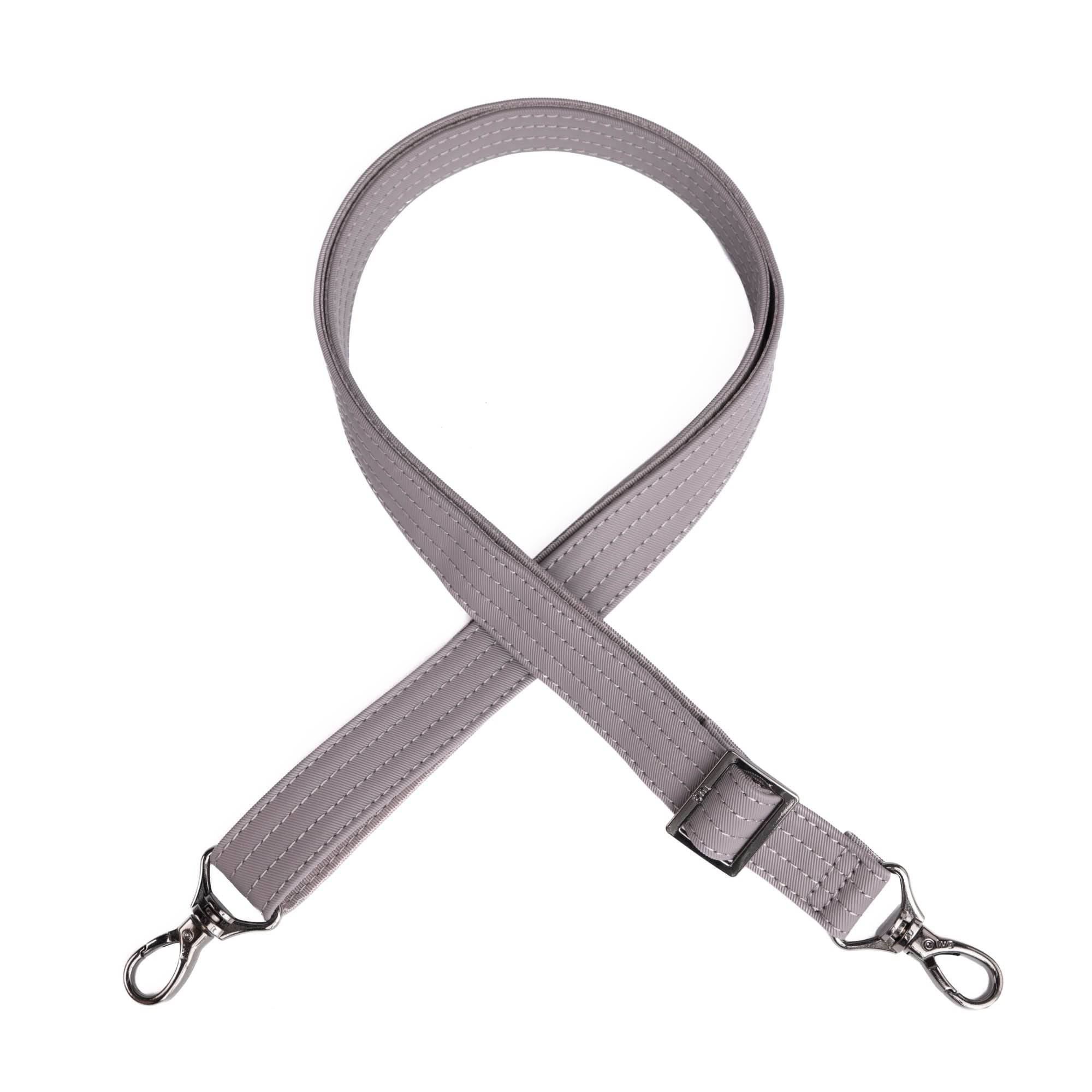 Adjustable Webbed Satin Luxe VL Bag Strap - 1