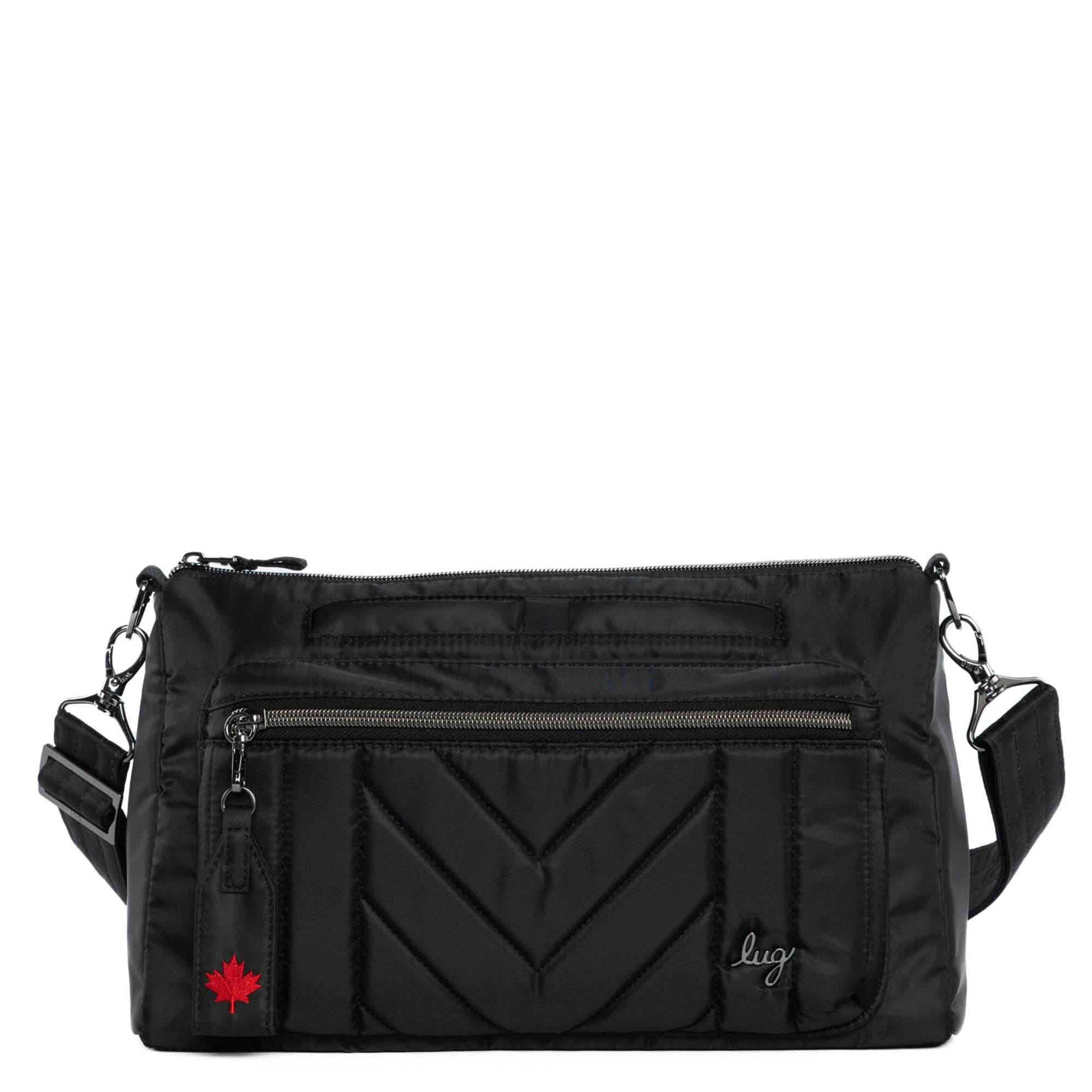 Stretch LE Crossbody Bag - BLACK MAPLE - StretchLE_BlackMaple_01