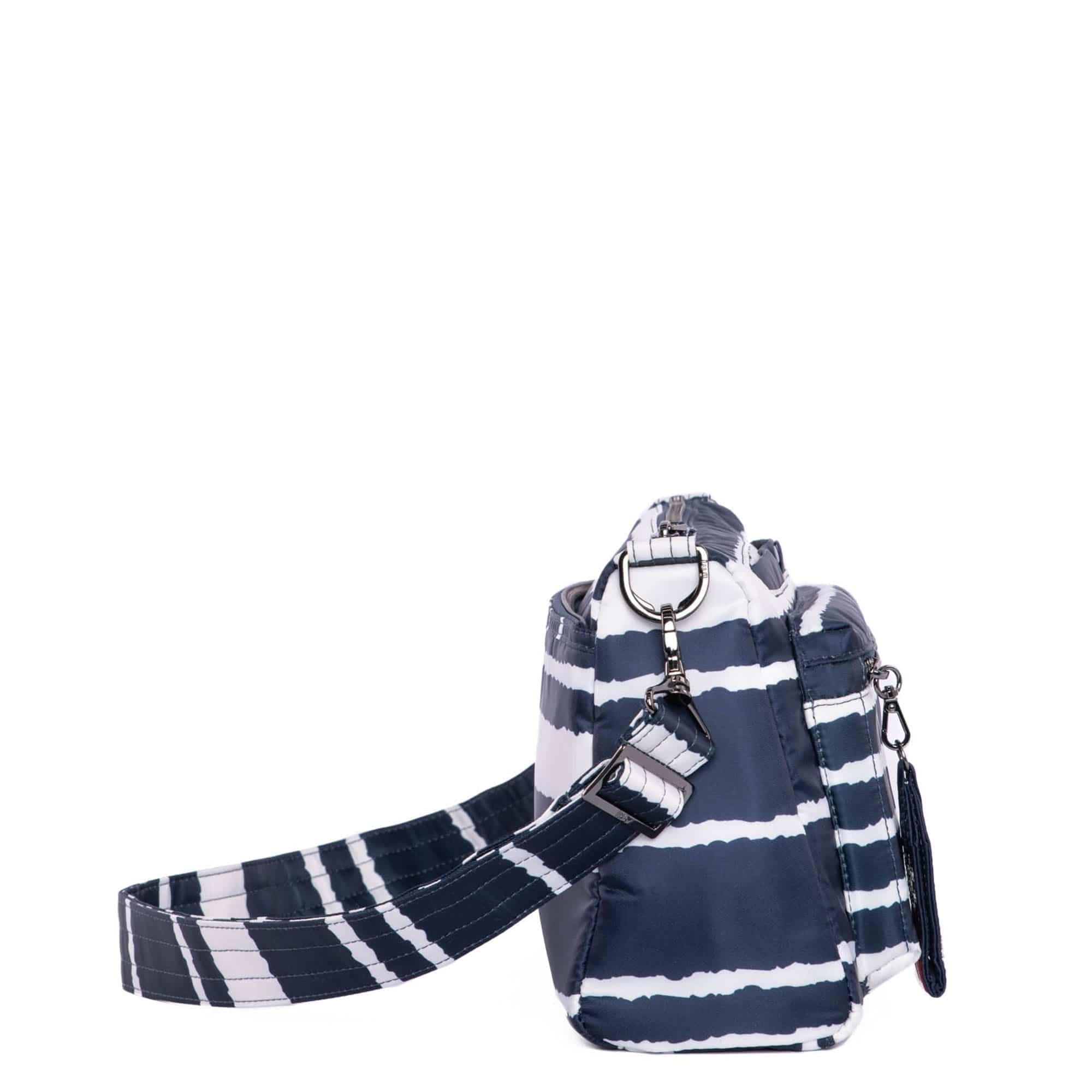 Stretch LE Crossbody Bag - NAVY STRIPE - StretchLE_NavyStripe_03